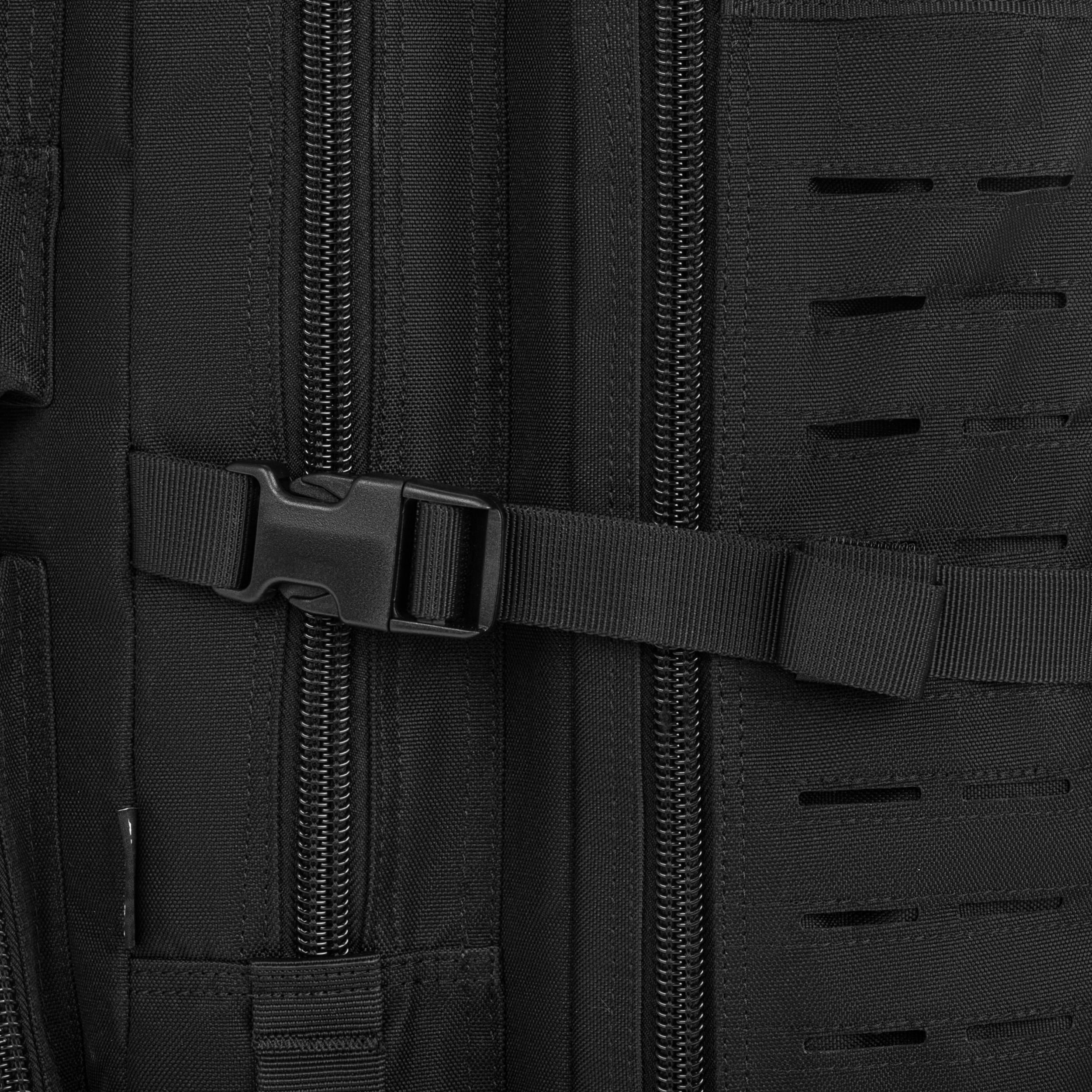 Zaino Brytzky Tactical Polygon Large Laser Cut 36 l - Black