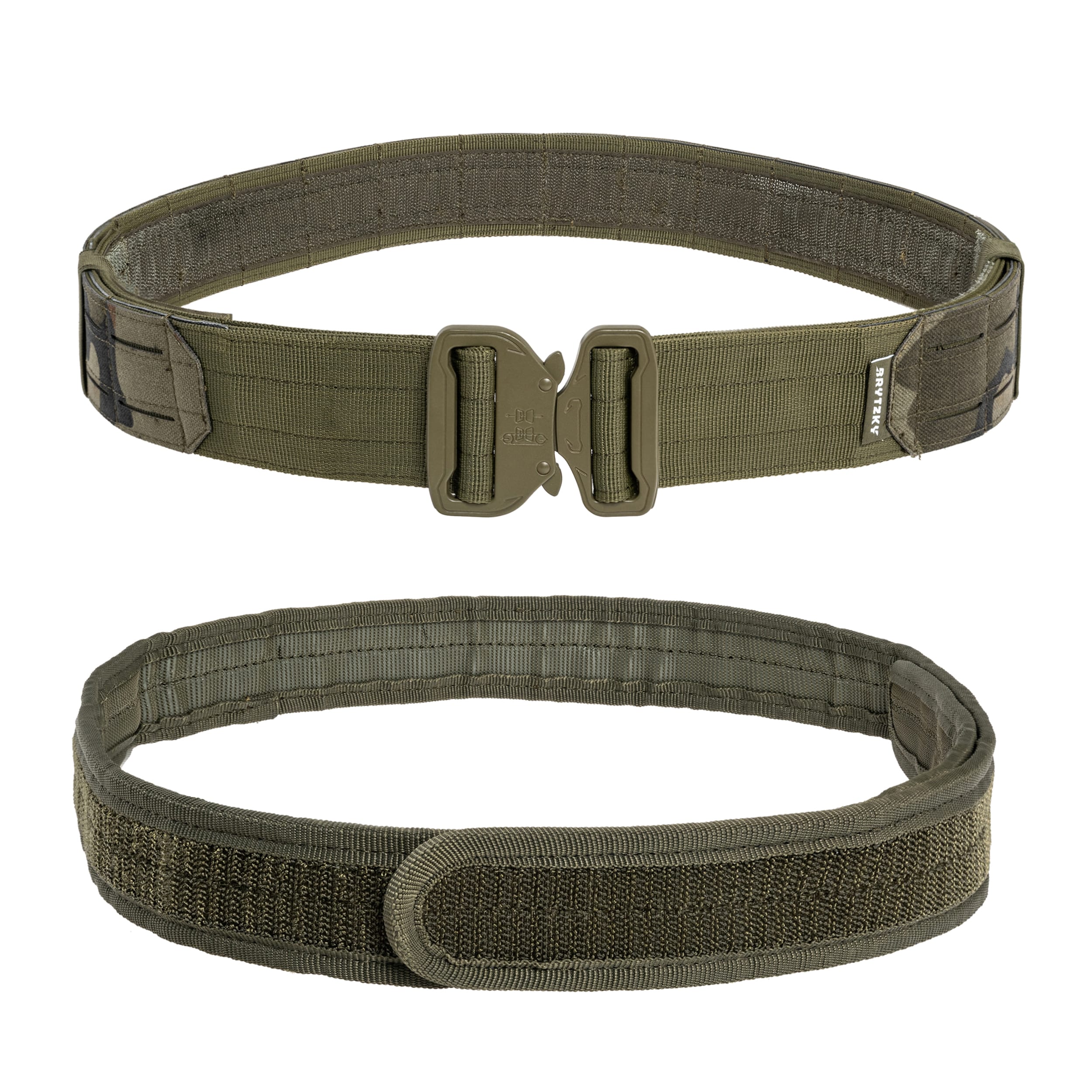 Cintura tattica Brytzky Tactical MOLLE Laser Cut con cintura interna - wz.93 Pantera PL Woodland