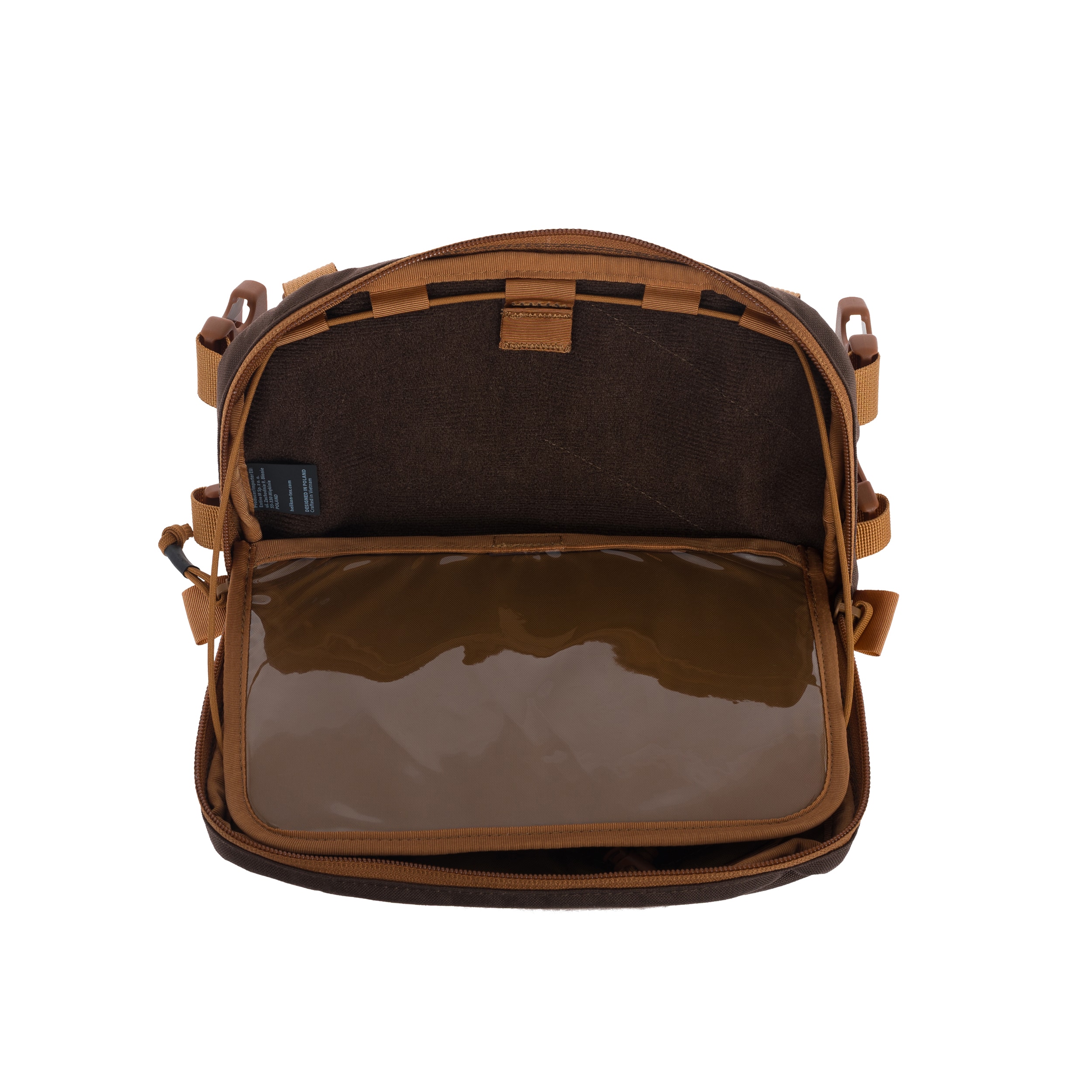 Borsa Helikon-Tex Chest Pack Numbat Small - Earth Brown/Clay