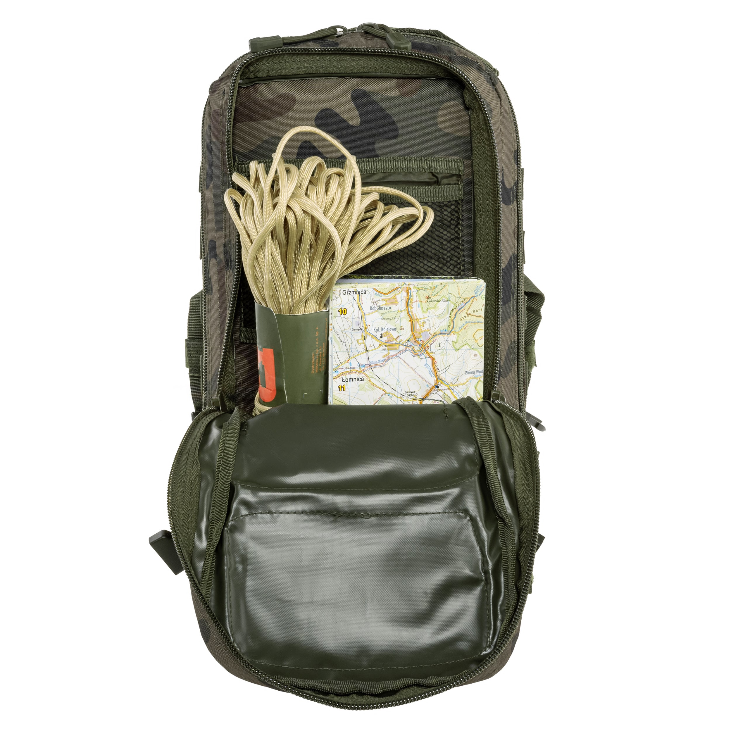 Zaino Mil-Tec Assault Pack Small 20 l - wz.93 Pantera PL Woodland