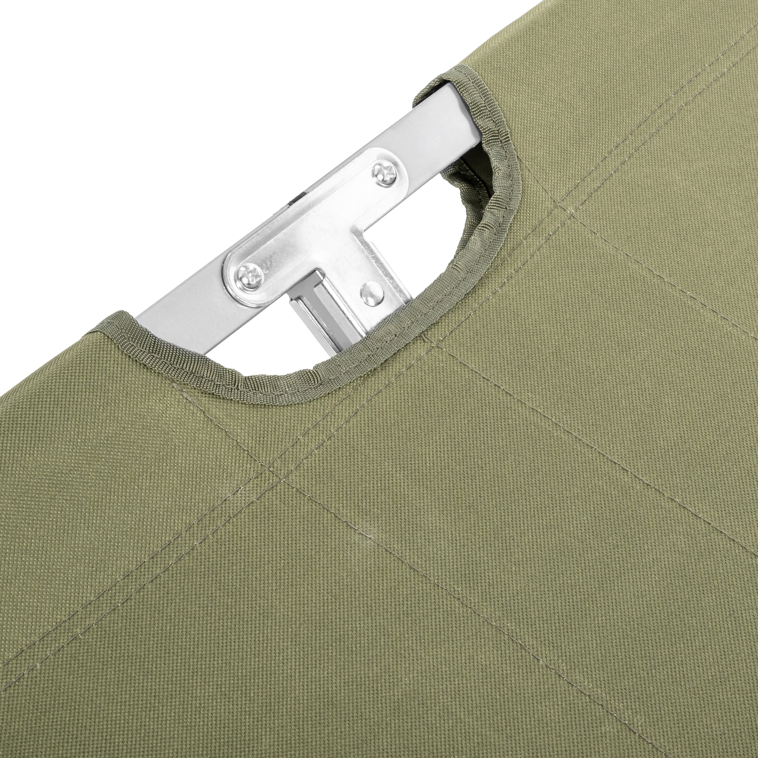 Brandina pieghevole Mil-Tec US Style in acciaio - Olive 190 x 65 cm