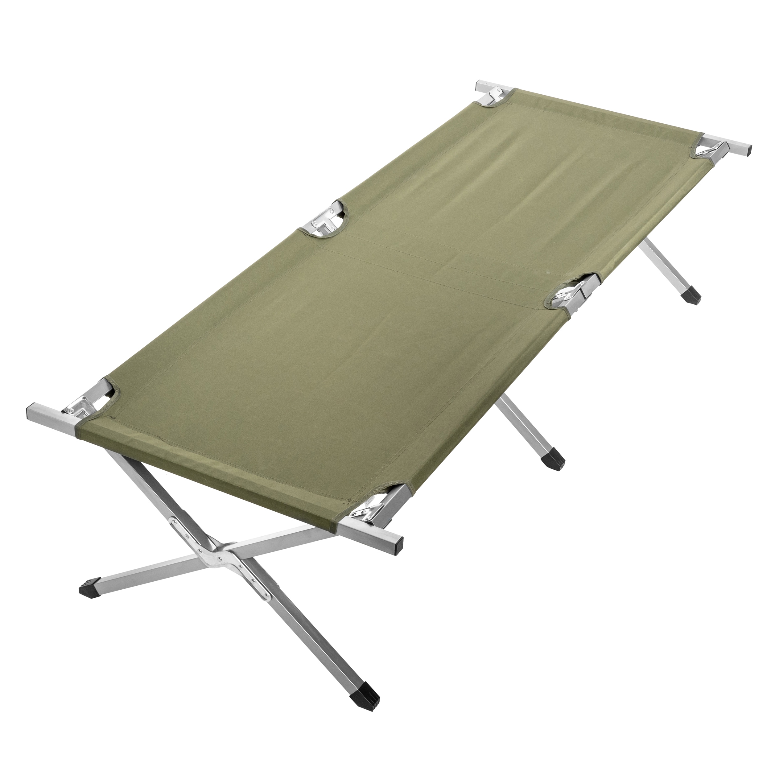 Brandina pieghevole Mil-Tec US Style in acciaio - Olive 190 x 65 cm