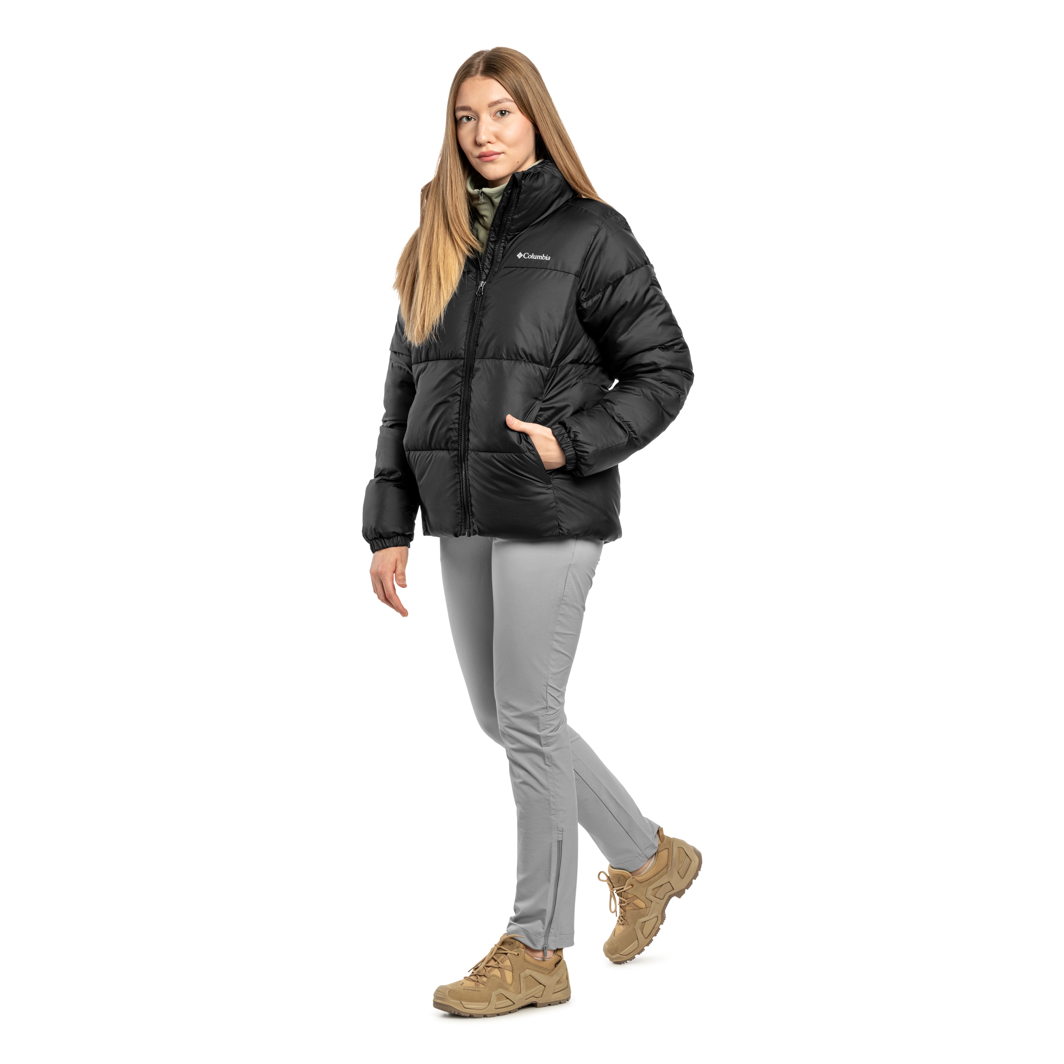 Giacca da donna Columbia Puffect II Full Zip Jacket - Black