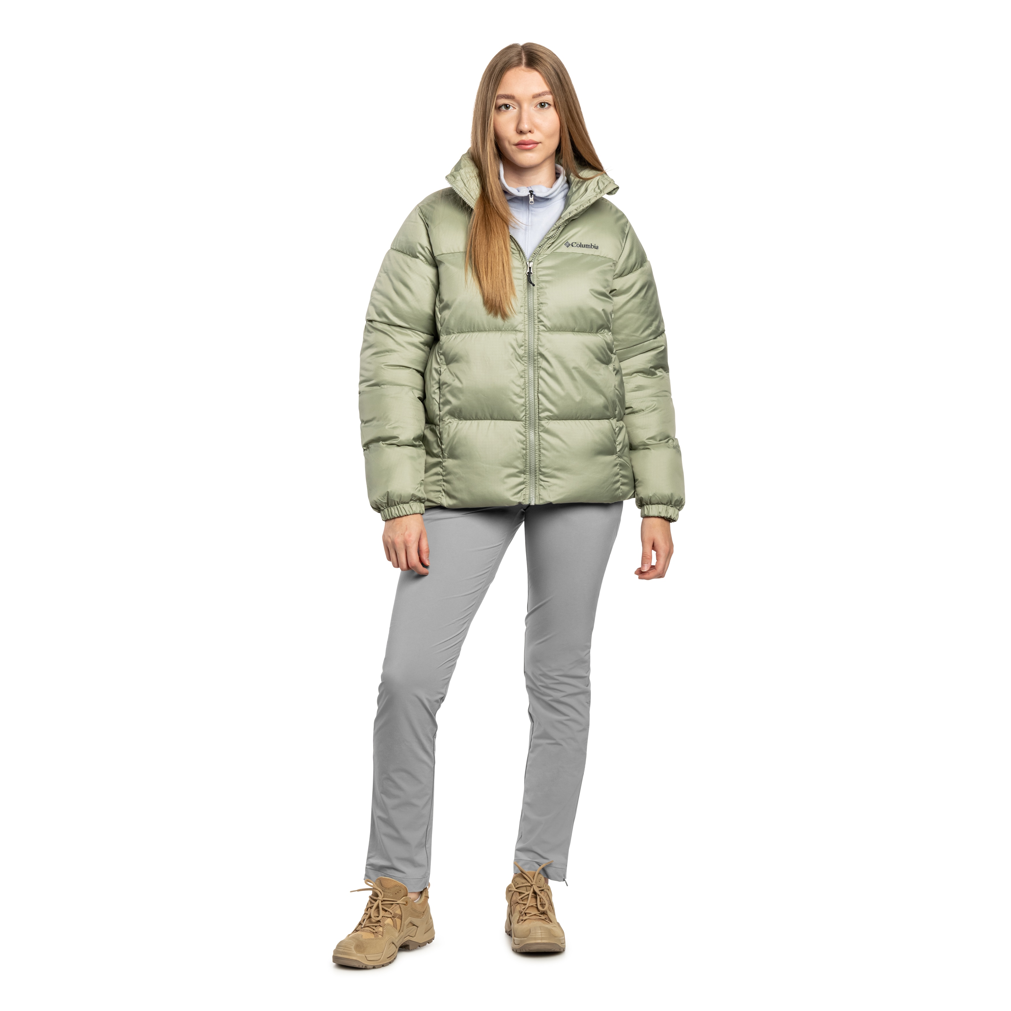 Giacca Columbia Puffect II Full Zip da donna - Safari