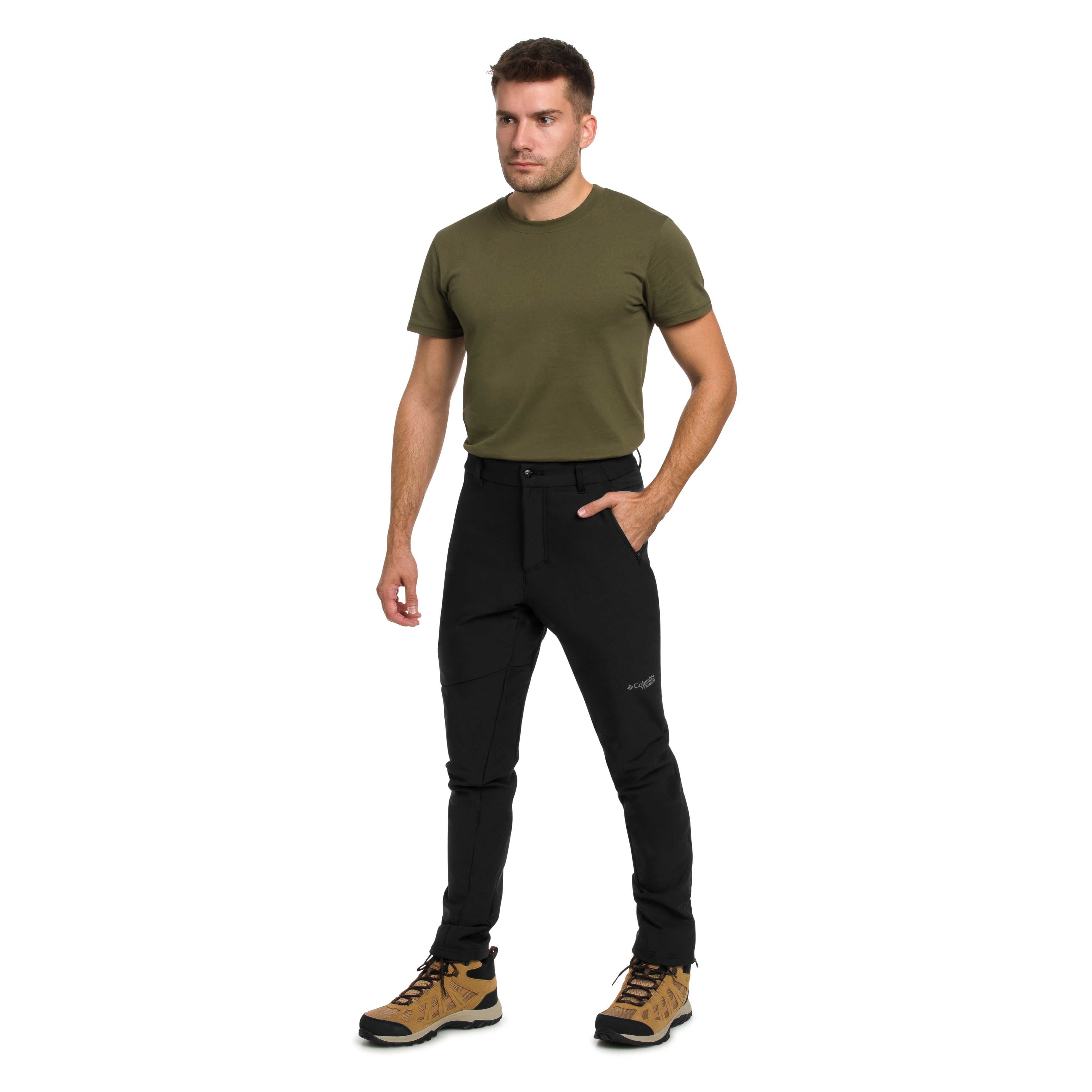 Pantaloni Columbia Vast Canyon Softshell - Black