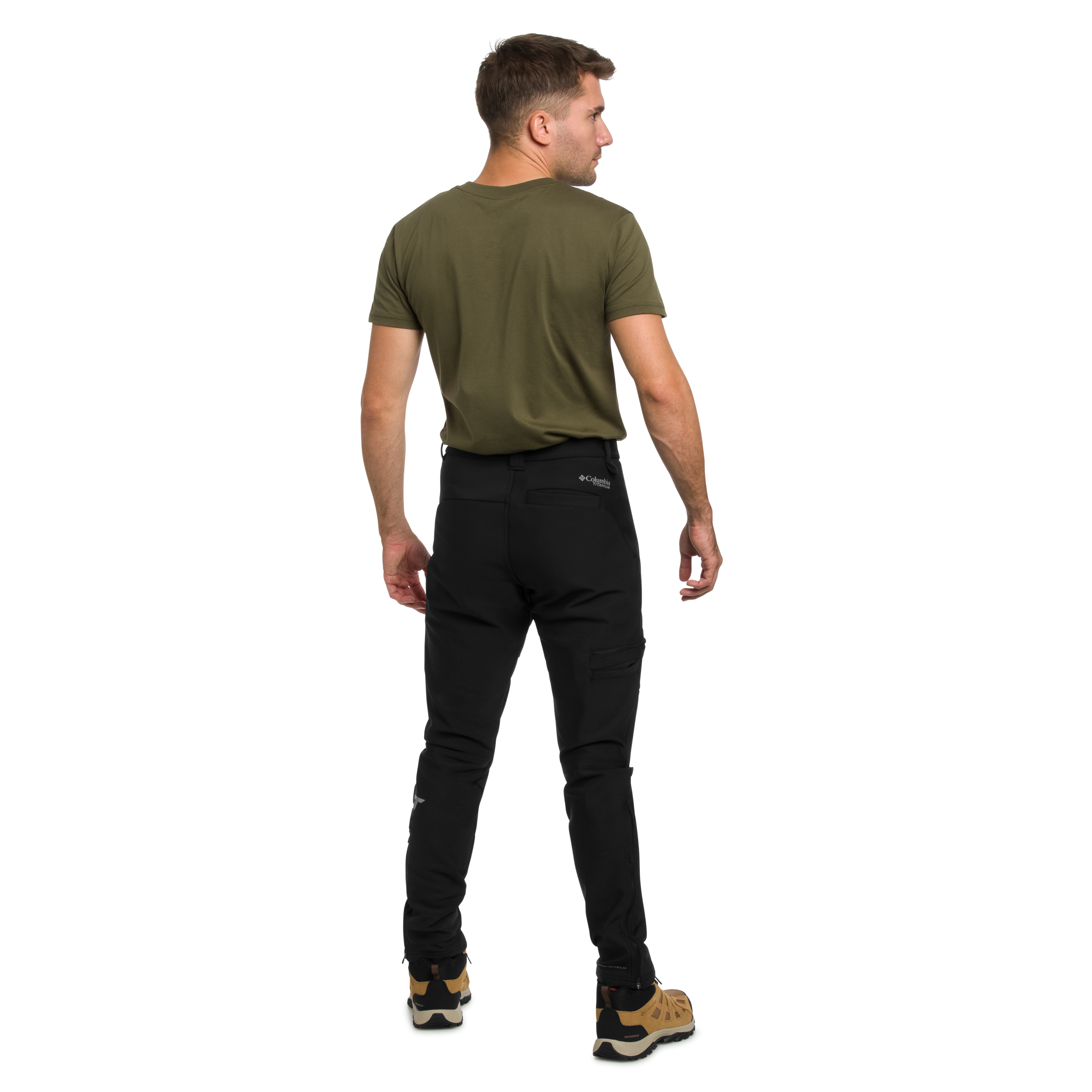 Pantaloni Columbia Vast Canyon Softshell - Black
