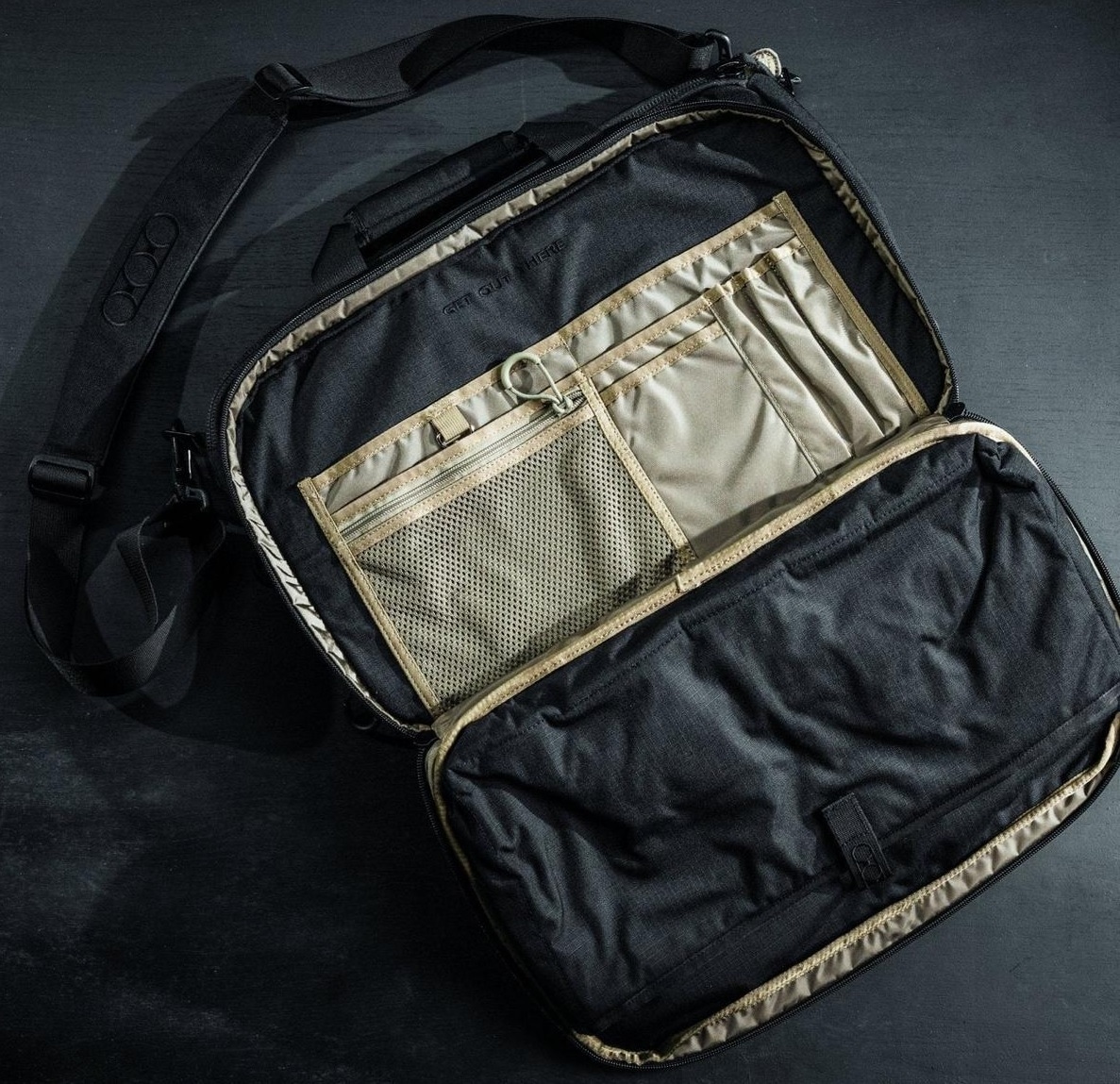 Borsa Eberlestock Executive Brief 17,2 l - Black