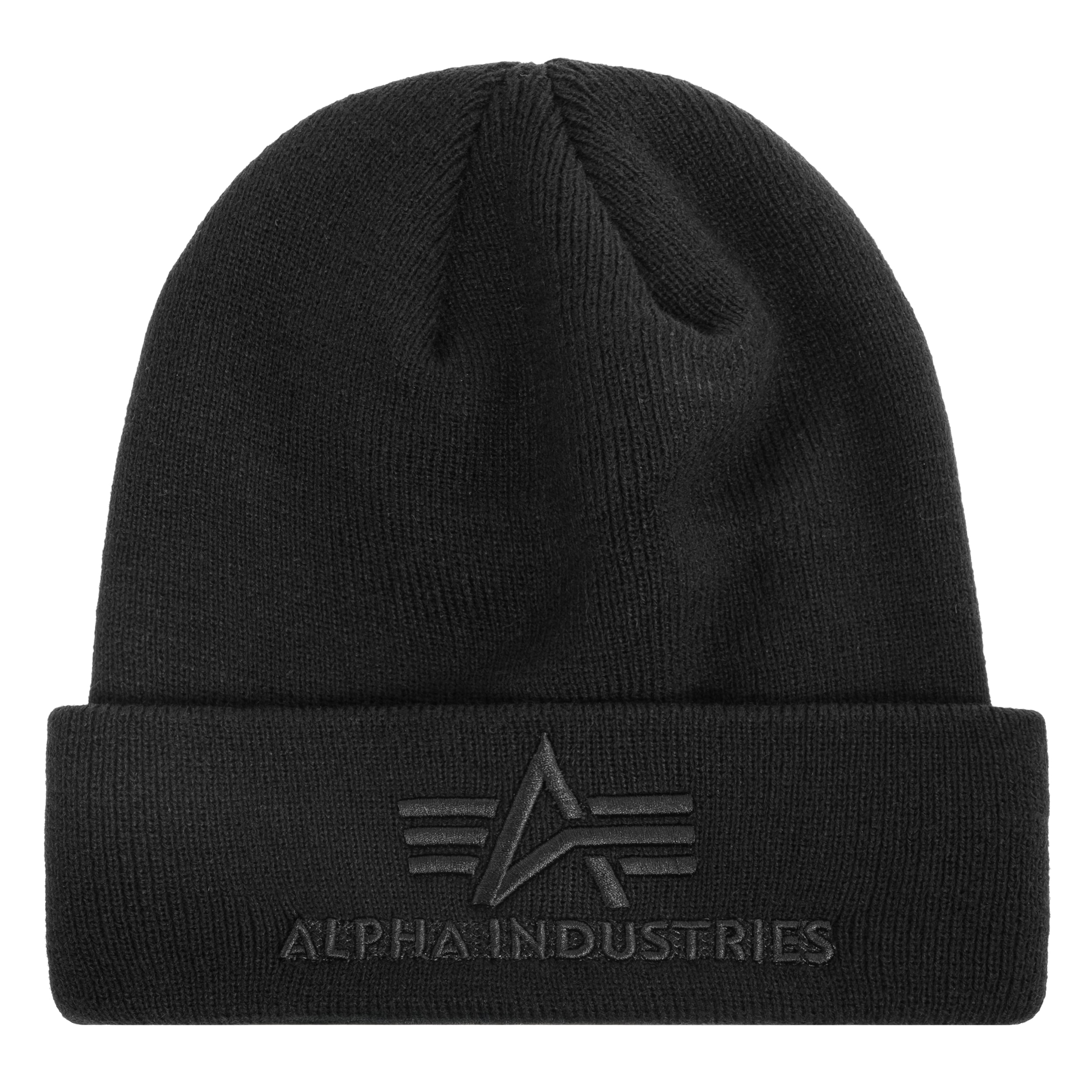 Berretto Alpha Industries 3D Beanie - Black