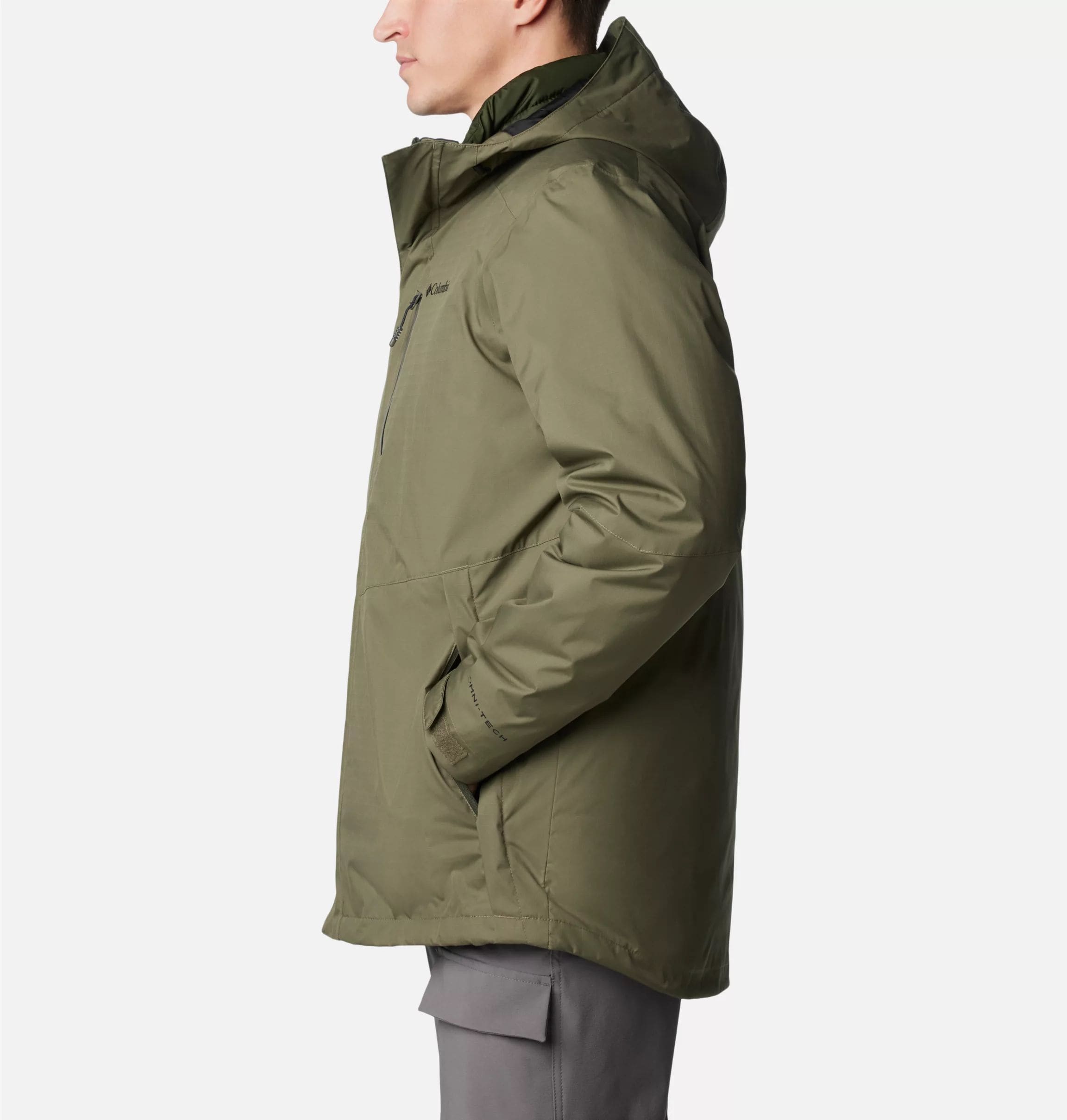 Giacca Columbia Oak Harbor Waterproof Insulated - Stone Green