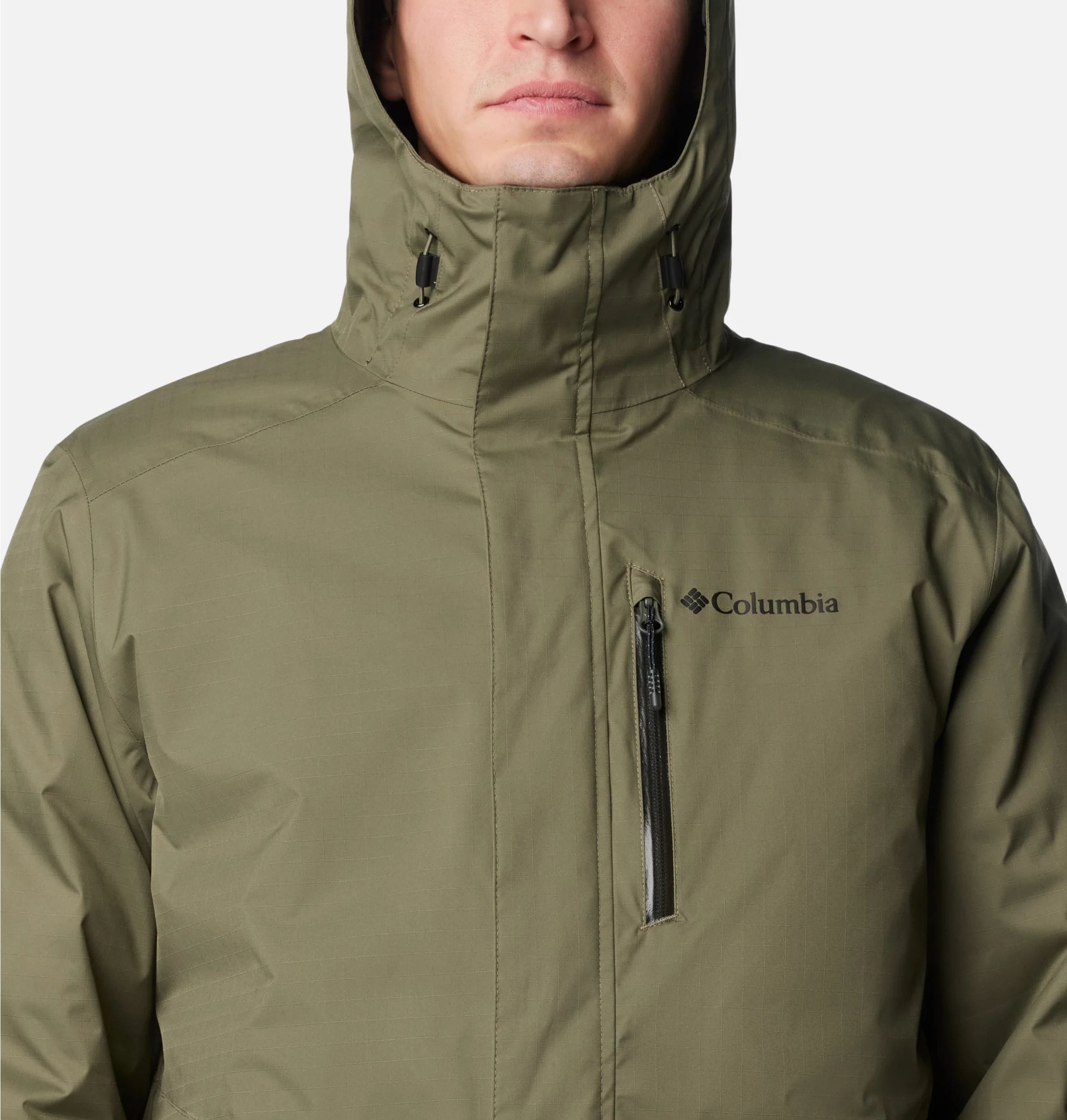 Giacca Columbia Oak Harbor Waterproof Insulated - Stone Green