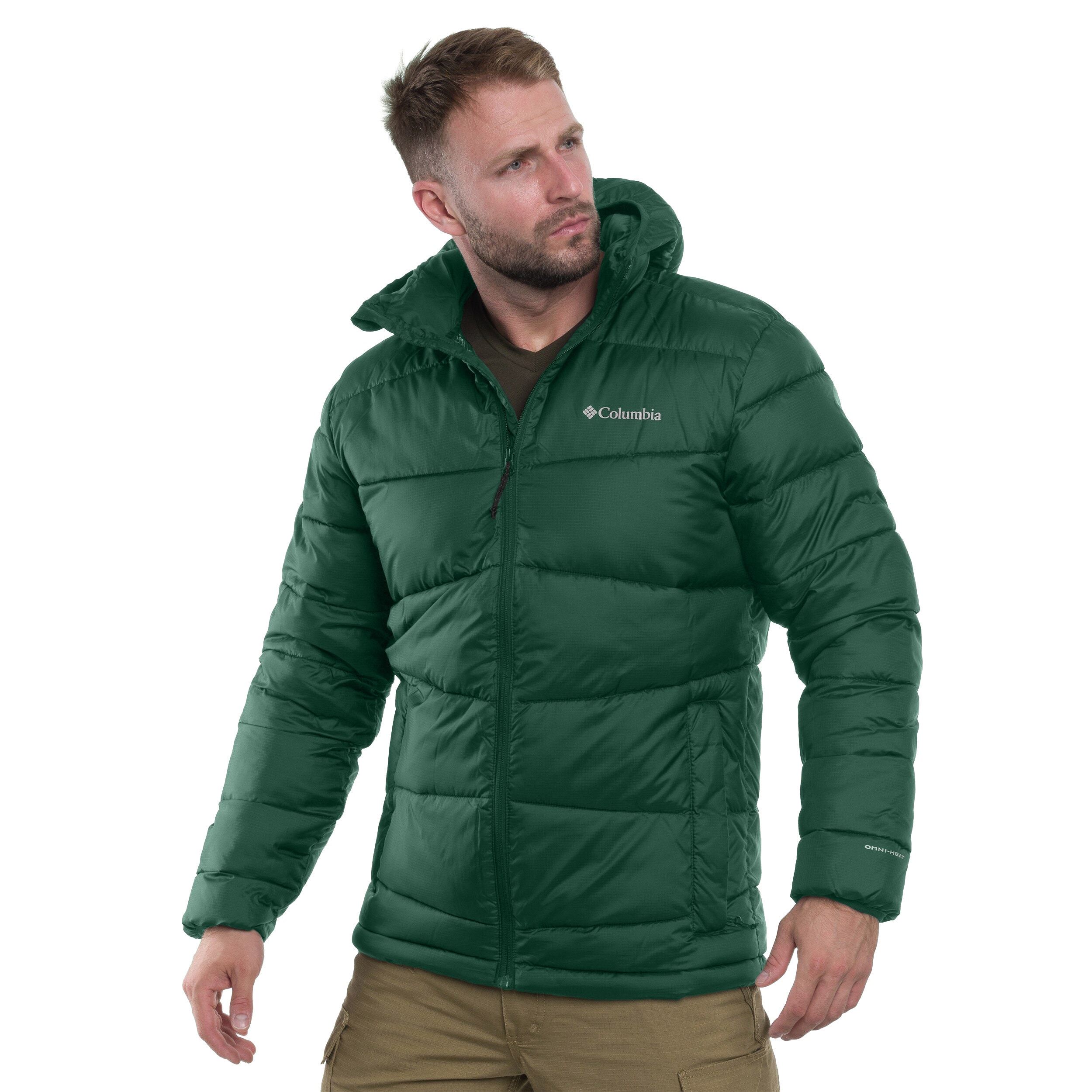 Giacca Columbia Fivemile Butte II Hooded - Rain Forest