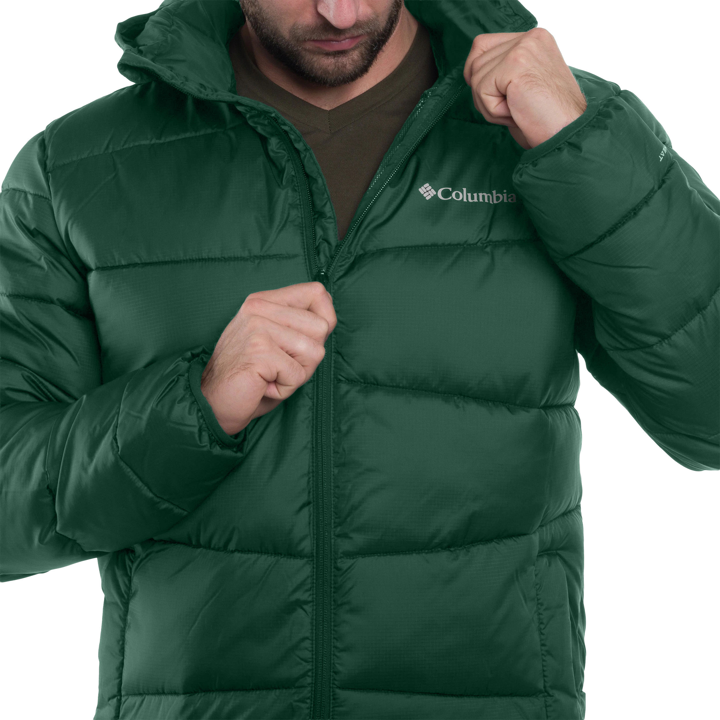 Giacca Columbia Fivemile Butte II Hooded - Rain Forest
