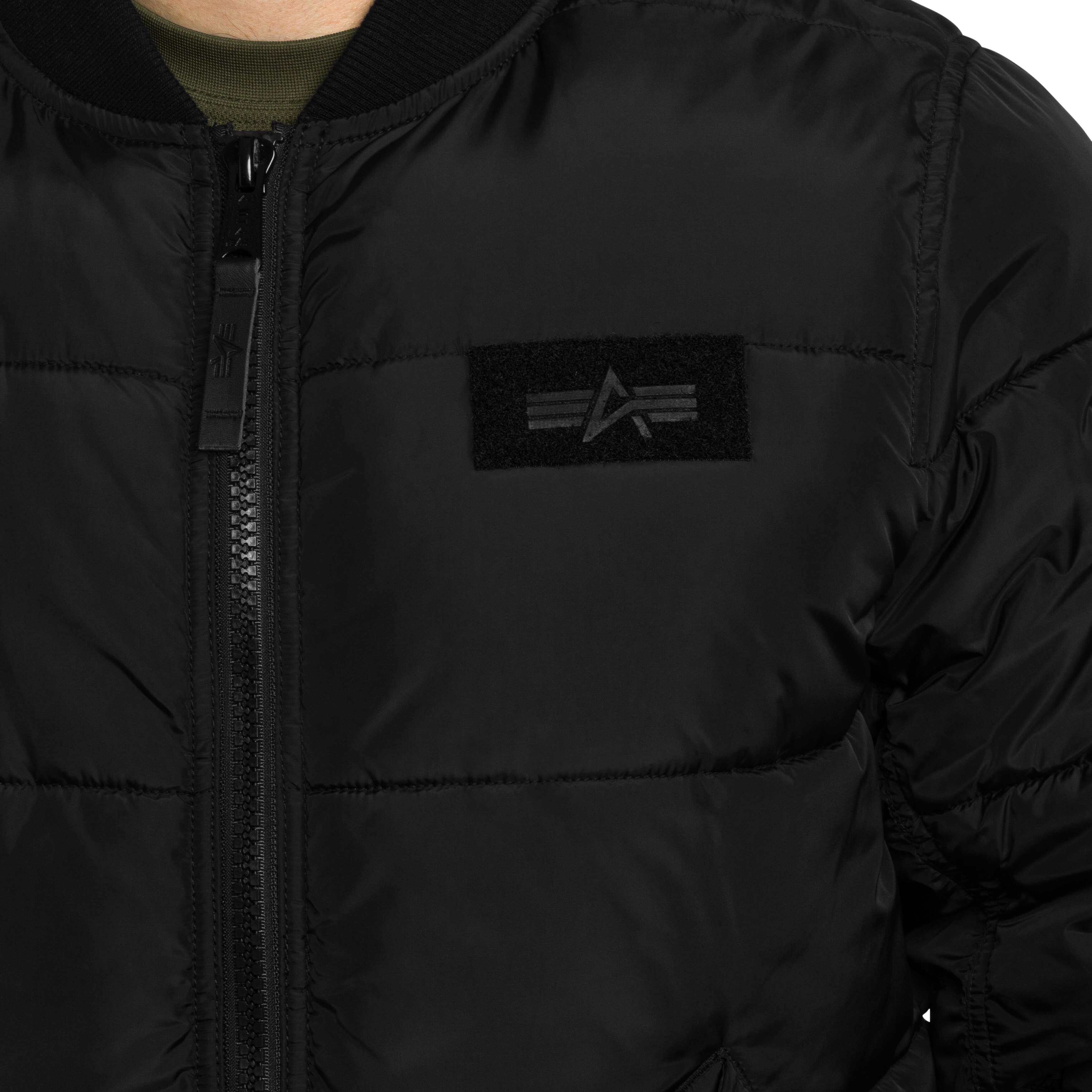Giacca Alpha Industries MA-1 Puffer Bomber - Black