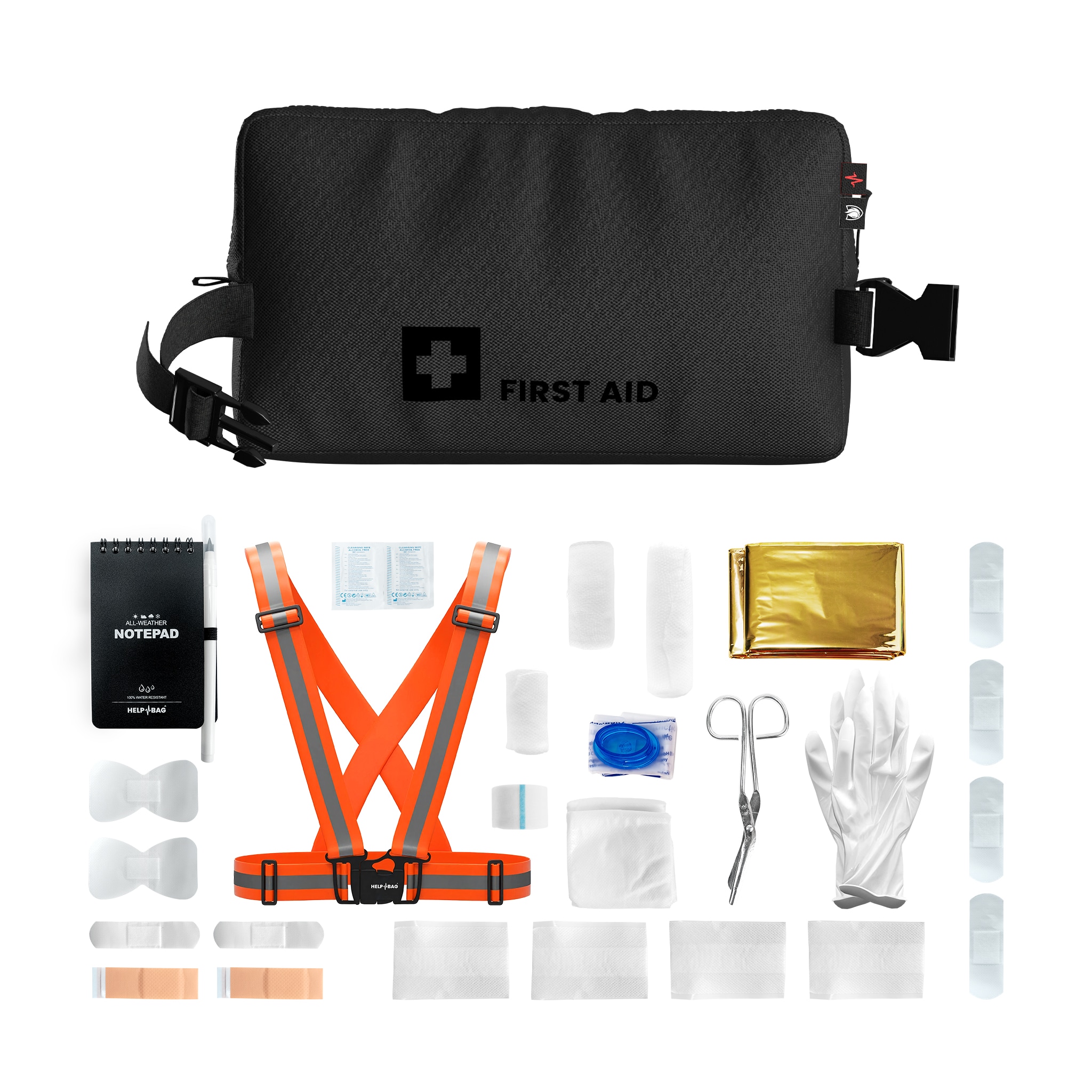 Kit di emergenza Help Bag Max Pro 5.0 - Black