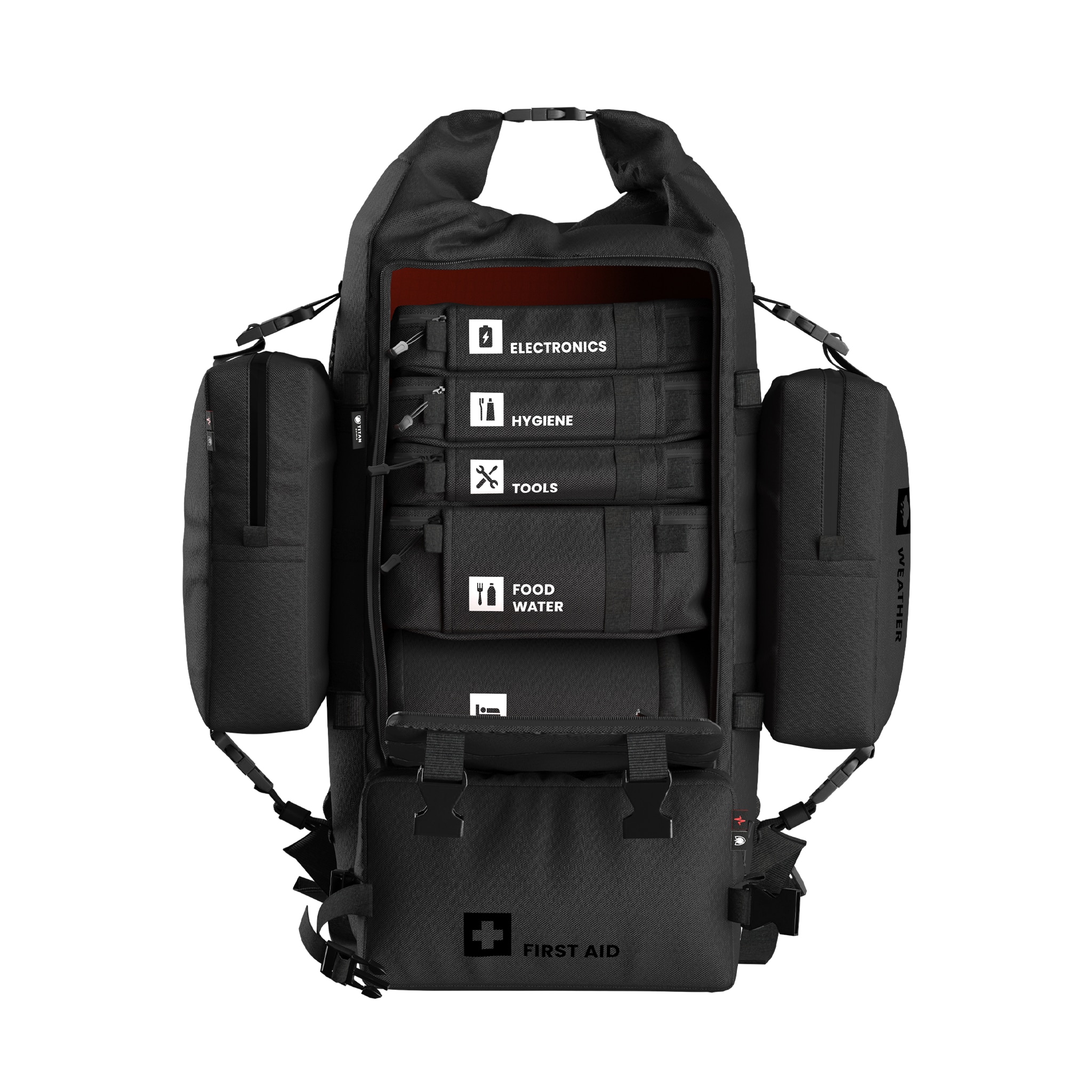 Kit di emergenza Help Bag Max Pro 5.0 - Black