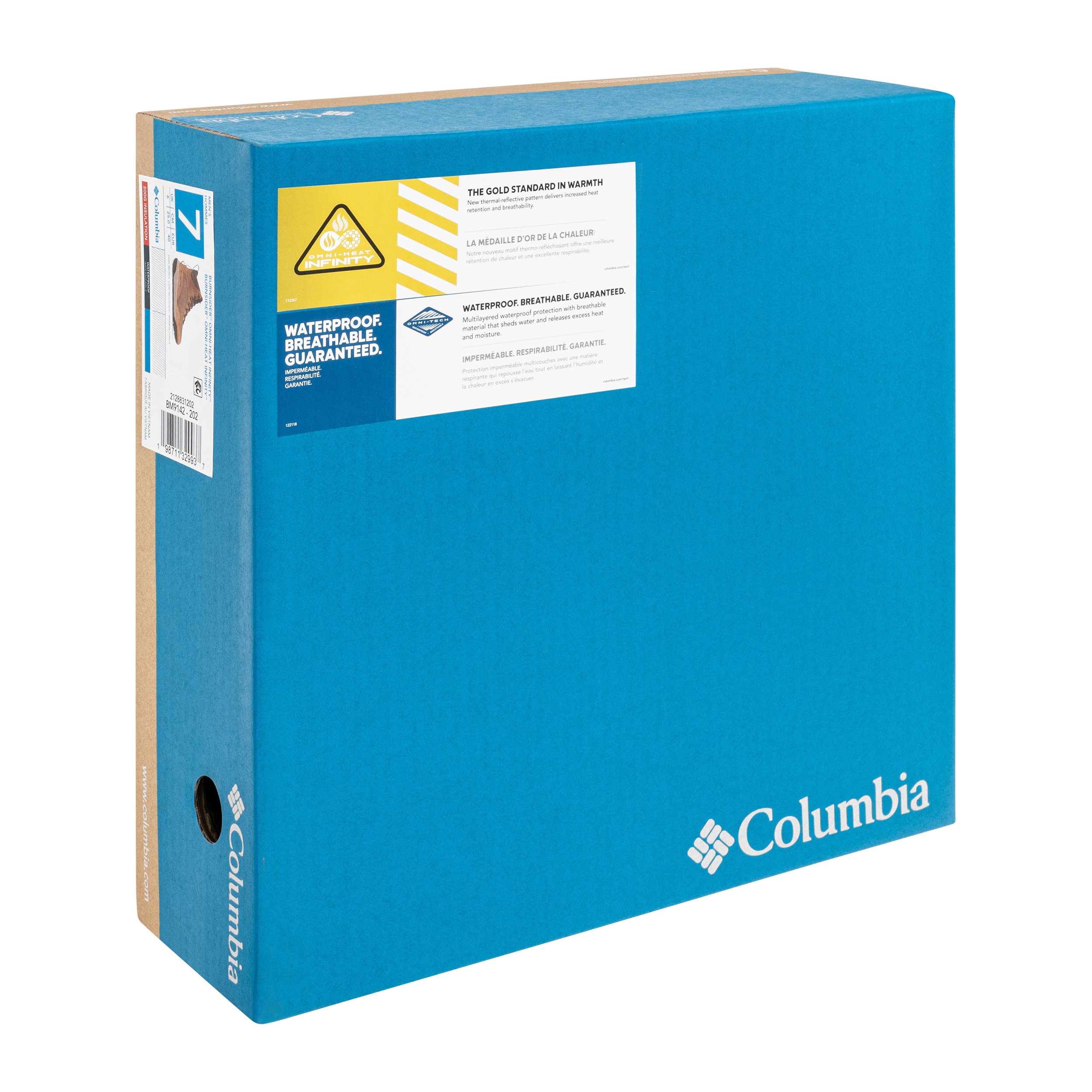 Scarponi Columbia Burnsider Omni Heat Infinity - Dark Brown/Dark Mountain