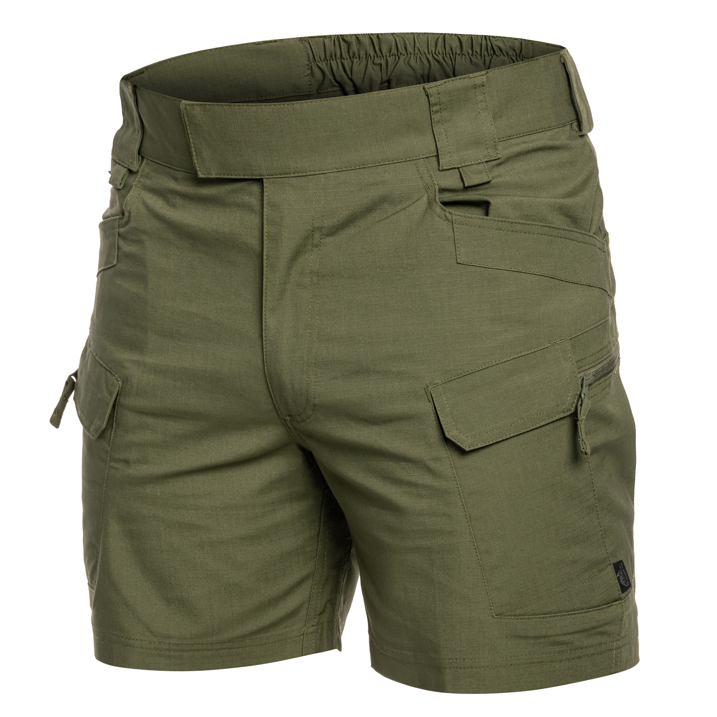 Shorts Helikon-Tex UTS PolyCotton Stretch Rip-Stop 6" - Olive Green