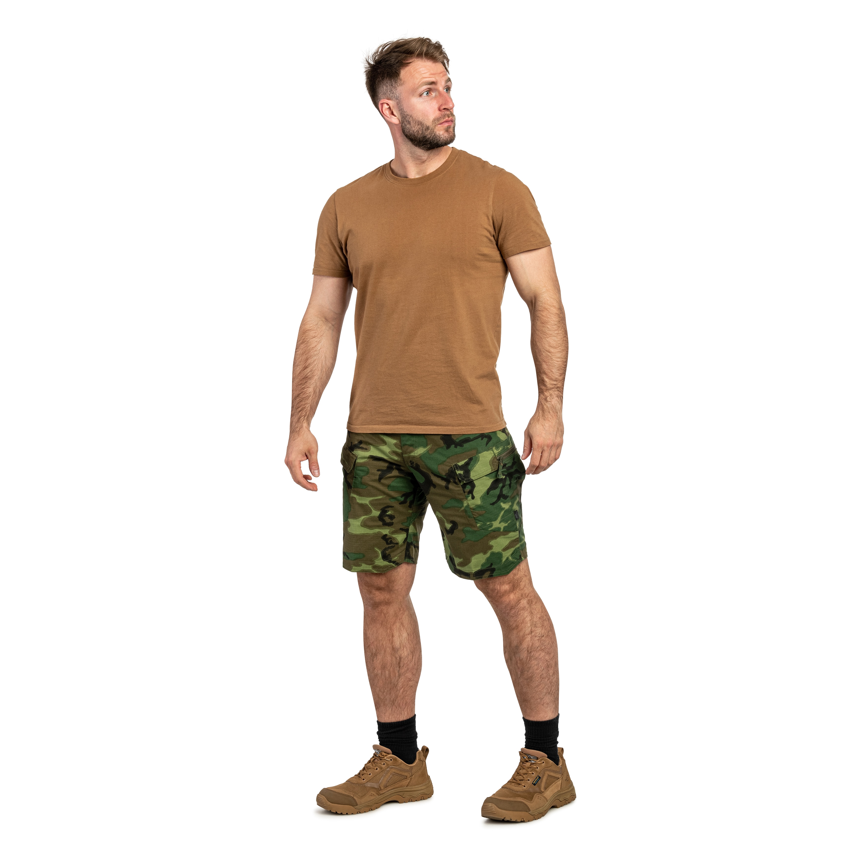 Shorts Helikon-Tex UTS PolyCotton Stretch Rip-Stop 8,5'' - ERDL
