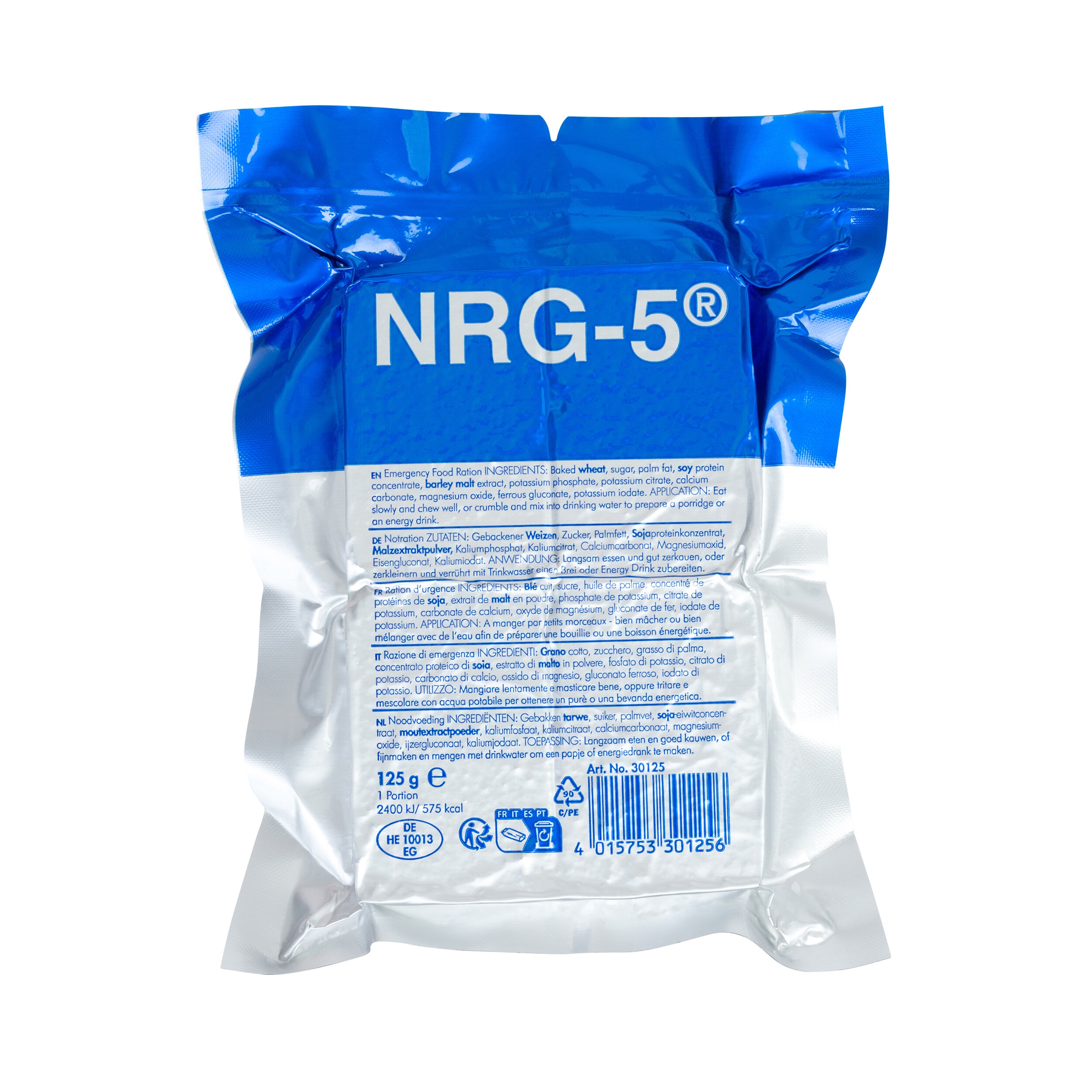 Razione alimentare Trek'n Eat NRG-5 Emergency Food Ration 125 g