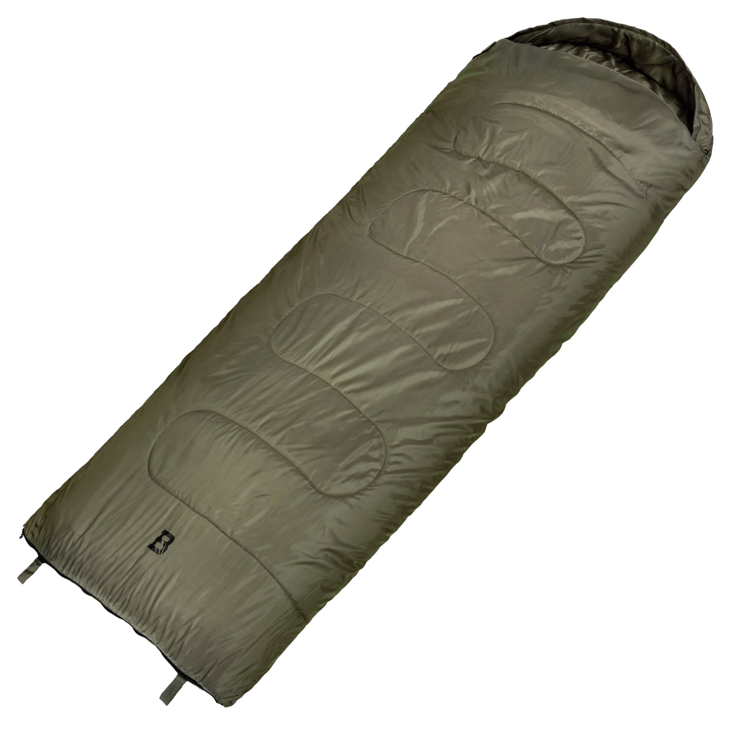Sacco a pelo Badger Outdoor TacPak 10T - Olive, destro