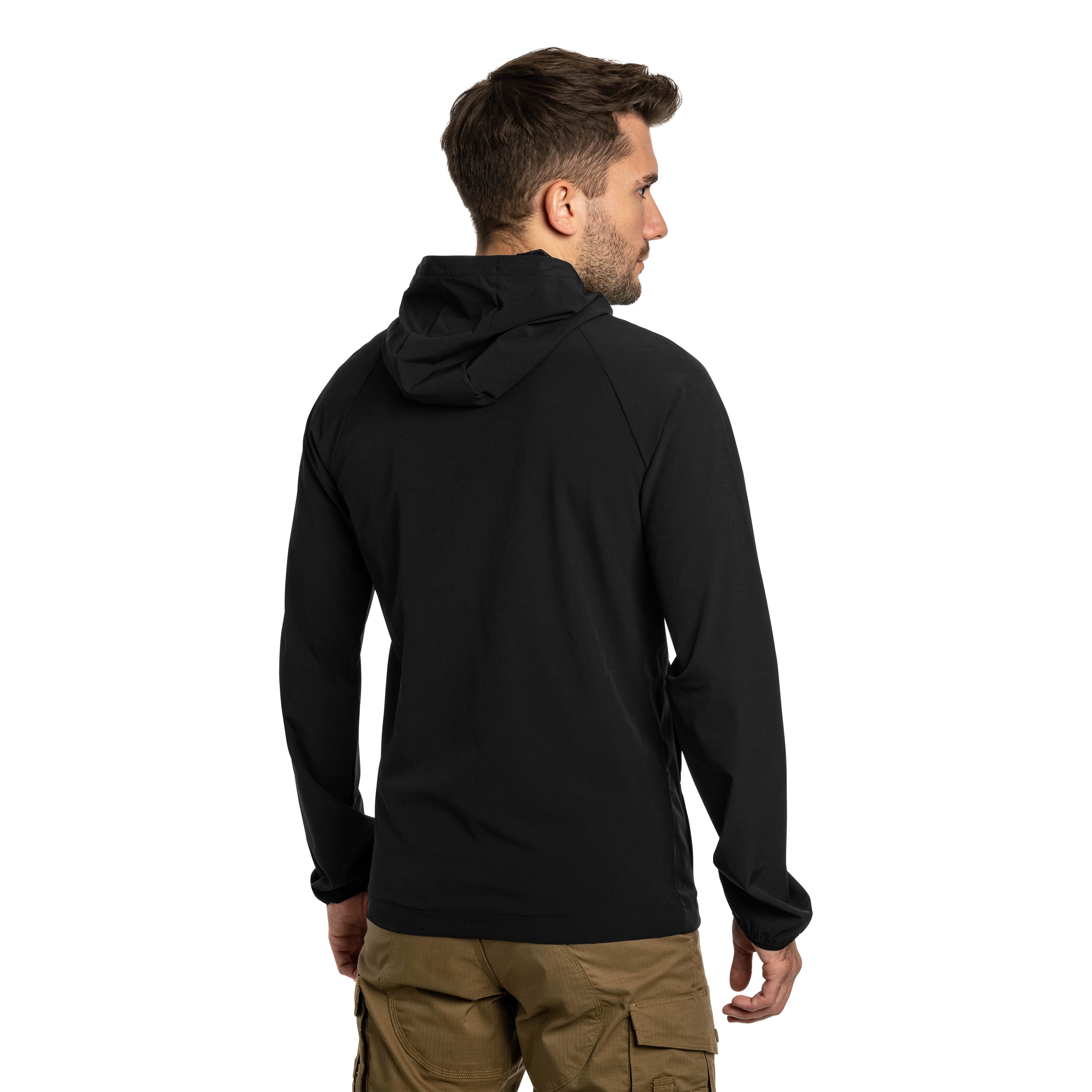 Giacca Under Armour UA Stretch Woven - Black/Racer Red