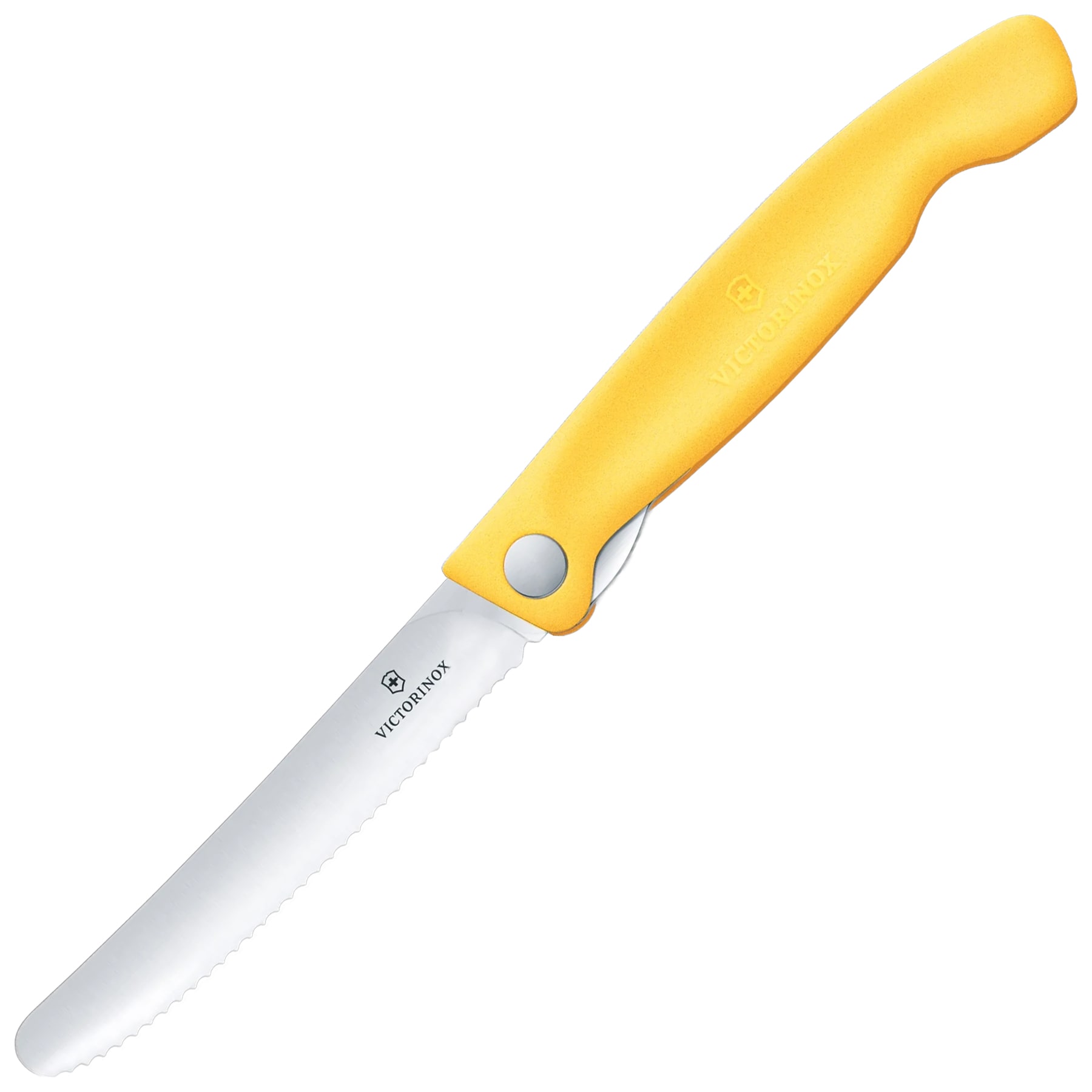 Coltello da cucina pieghevole Victorinox Picnic Swiss Classic - Yellow