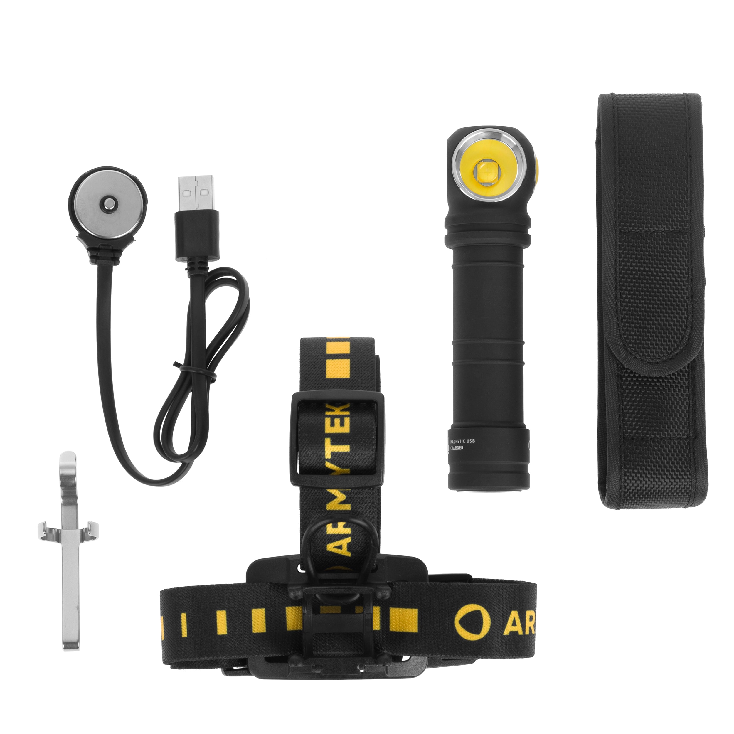 Lampada frontale e angolare Armytek Wizard C2 Pro MAX LR Warm PCB 3870 lumen