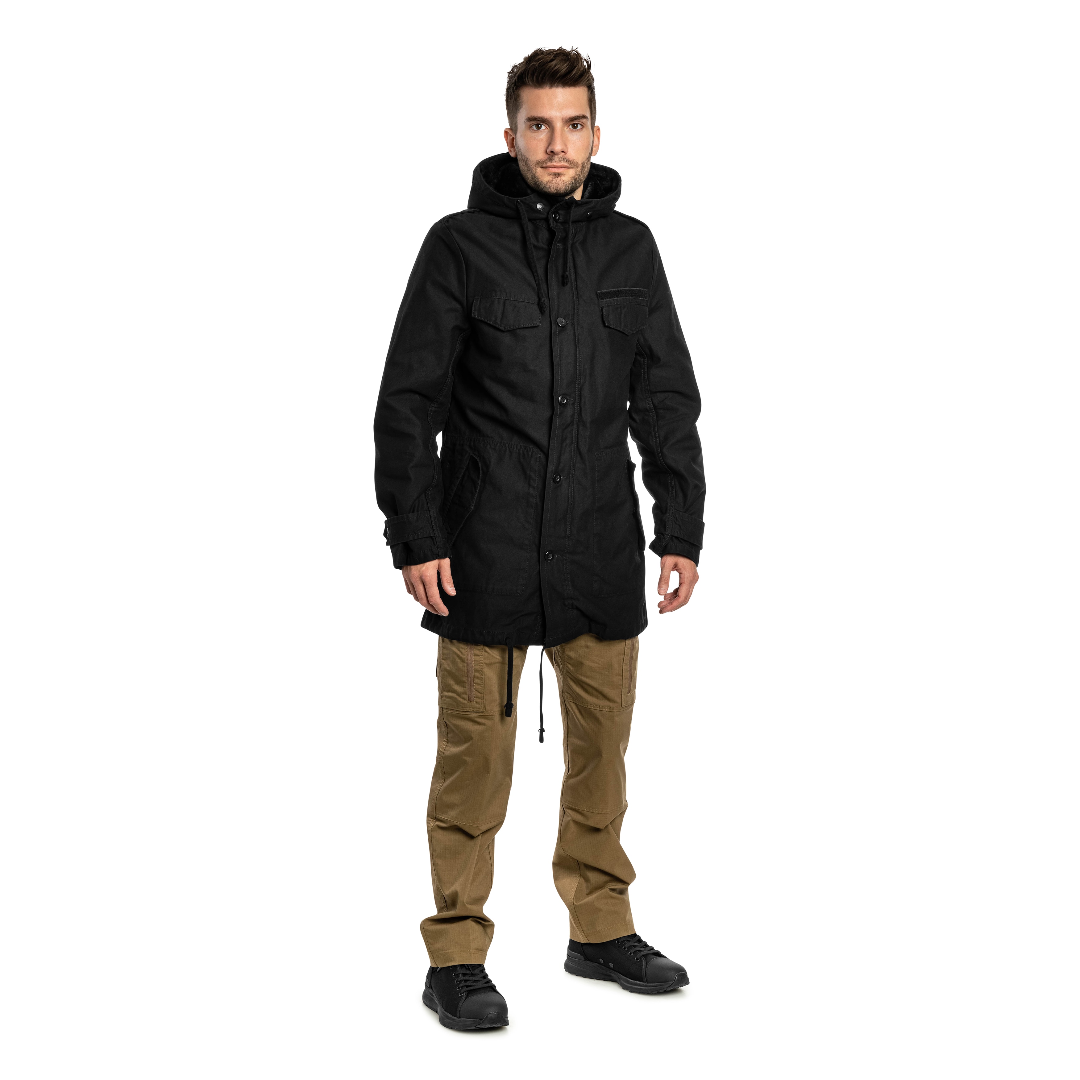 Giacca Brandit BW Parka Heavy - Black