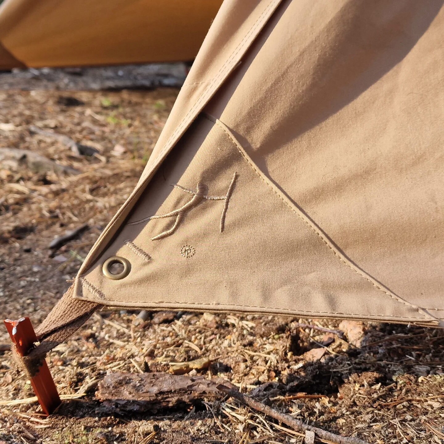 Telo da bivacco Bushmen Hot Tarp 3x3