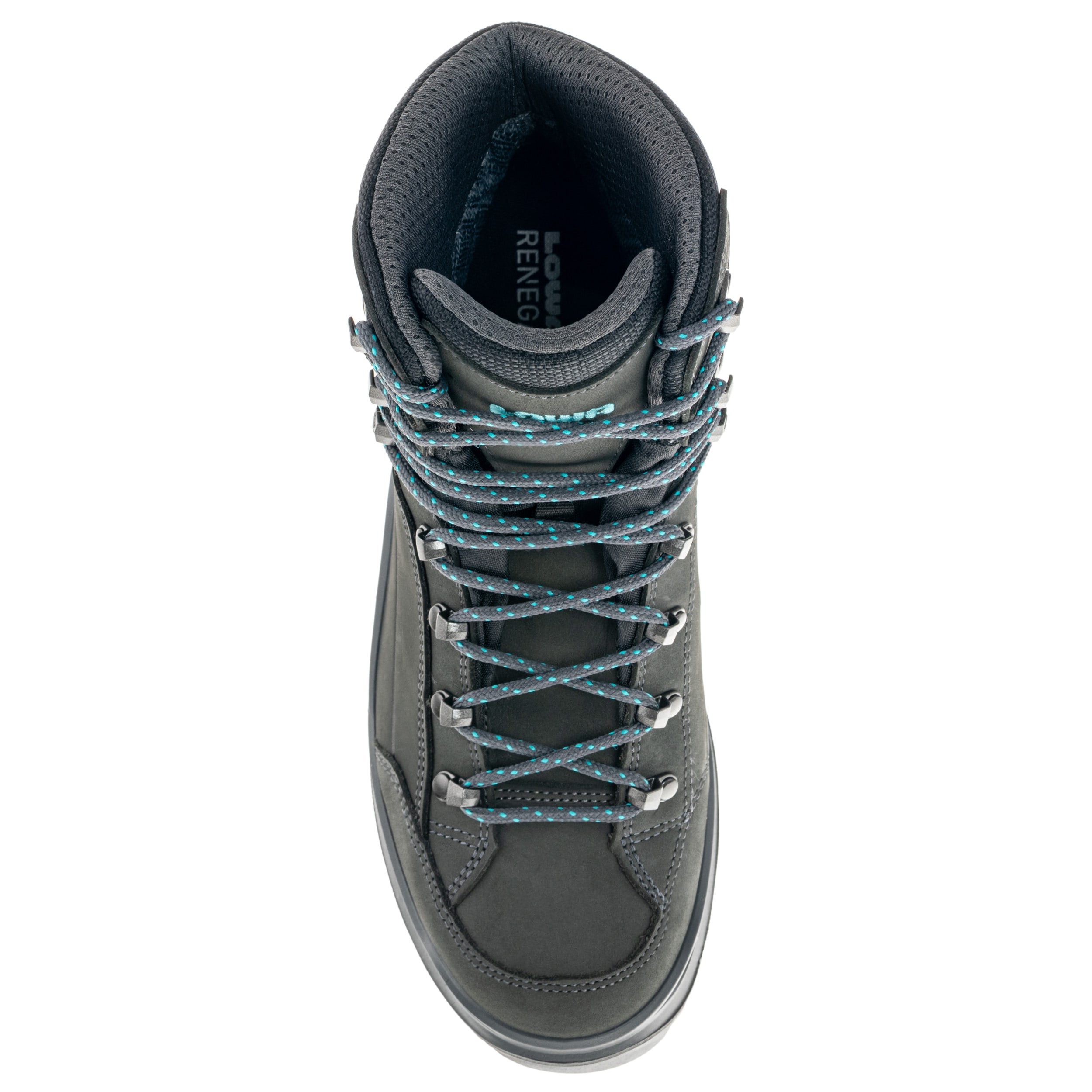 Scarponi da donna Lowa Renegade EVO GTX MID - Asphalt/Turqoise