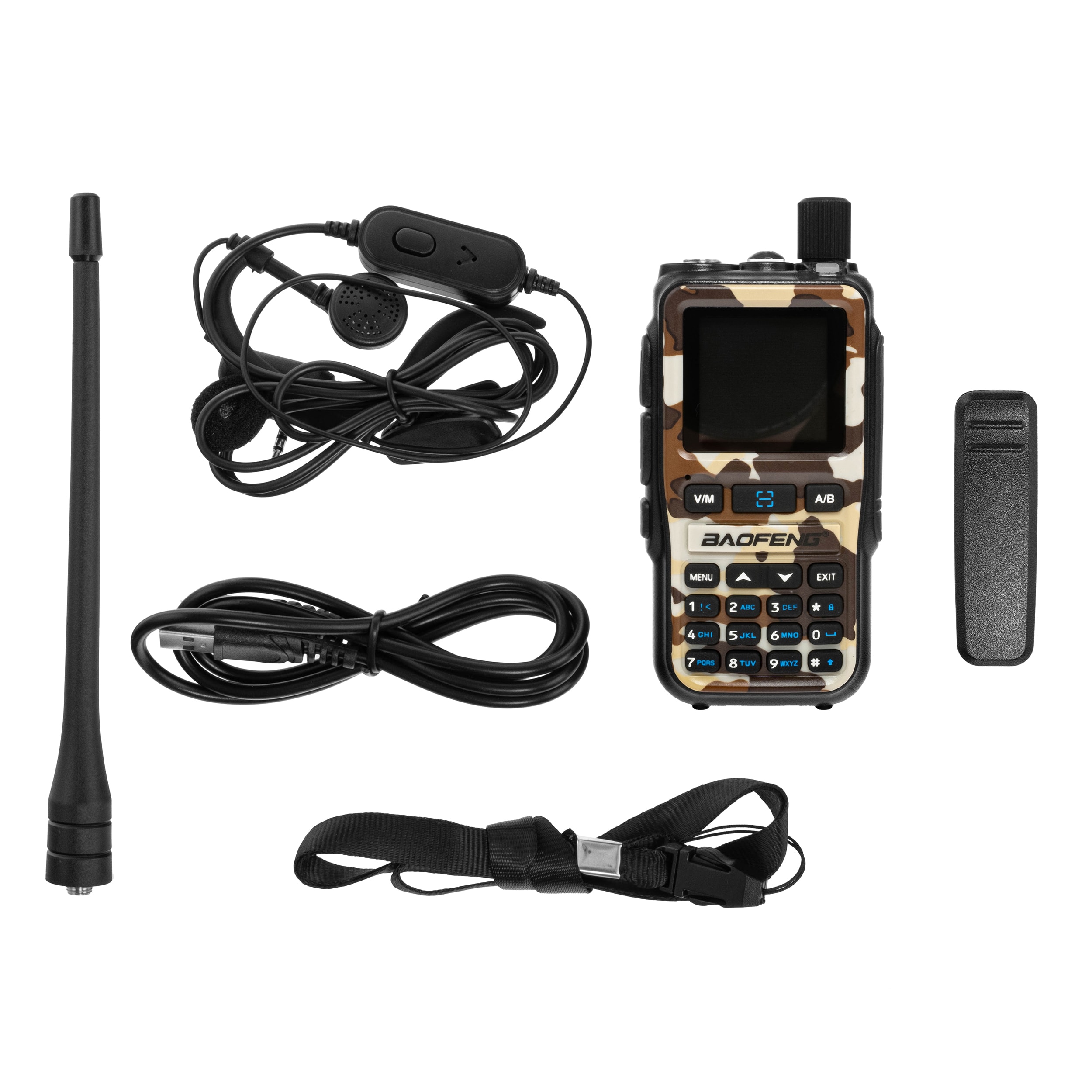 Ricetrasmettitore Baofeng UV-5R EU Mini 1600 mAh - Camo
