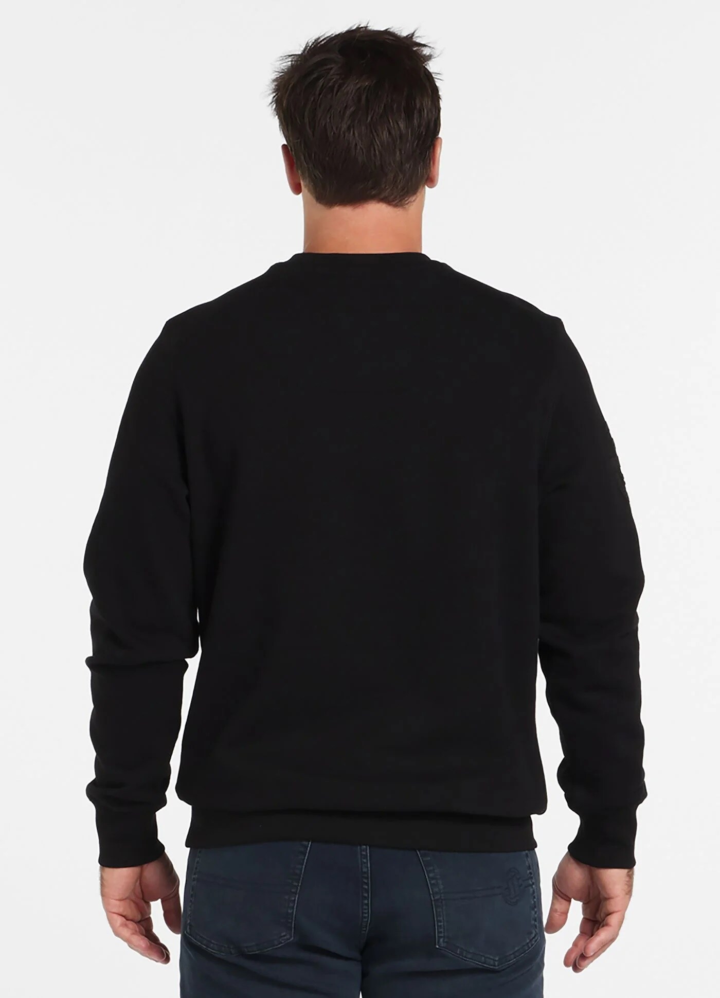 Felpa Pitbull Crewneck Sherwood - Black