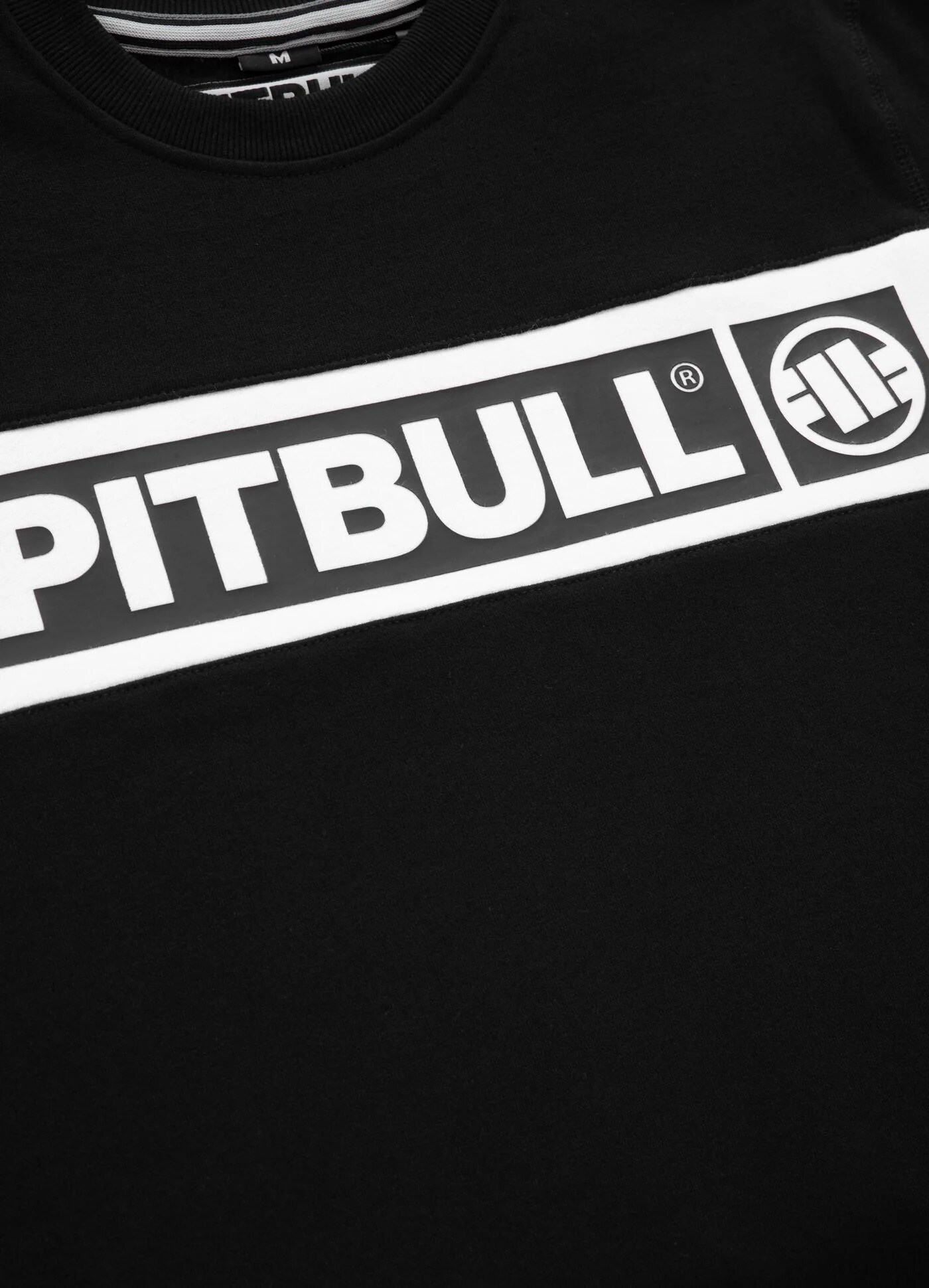 Felpa Pitbull Crewneck Sherwood - Black