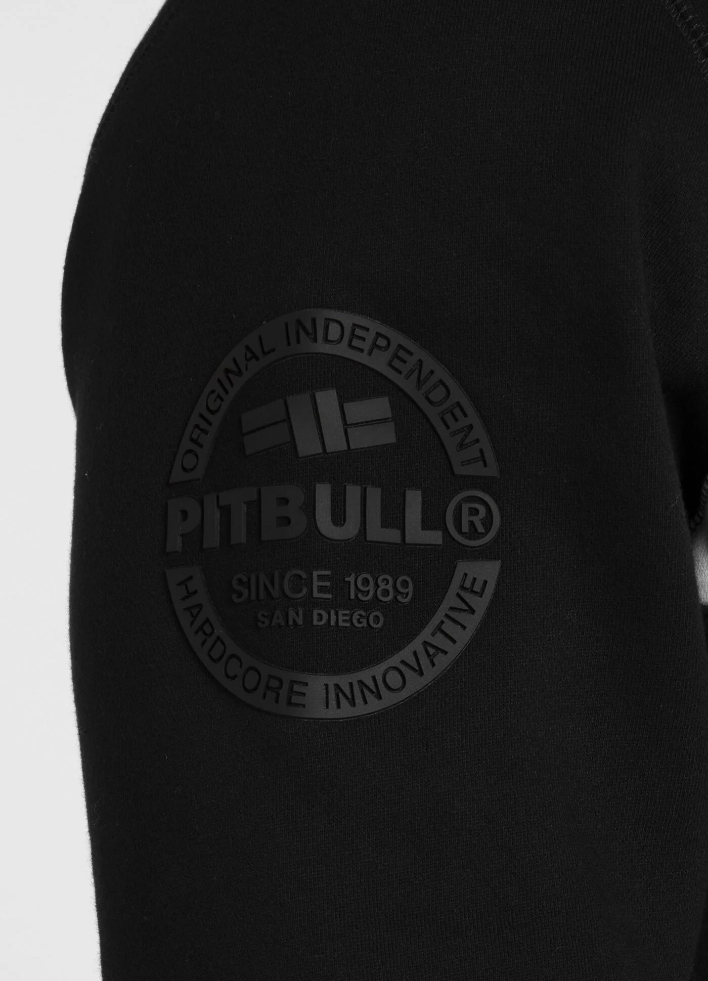 Felpa Pitbull Crewneck Sherwood - Black