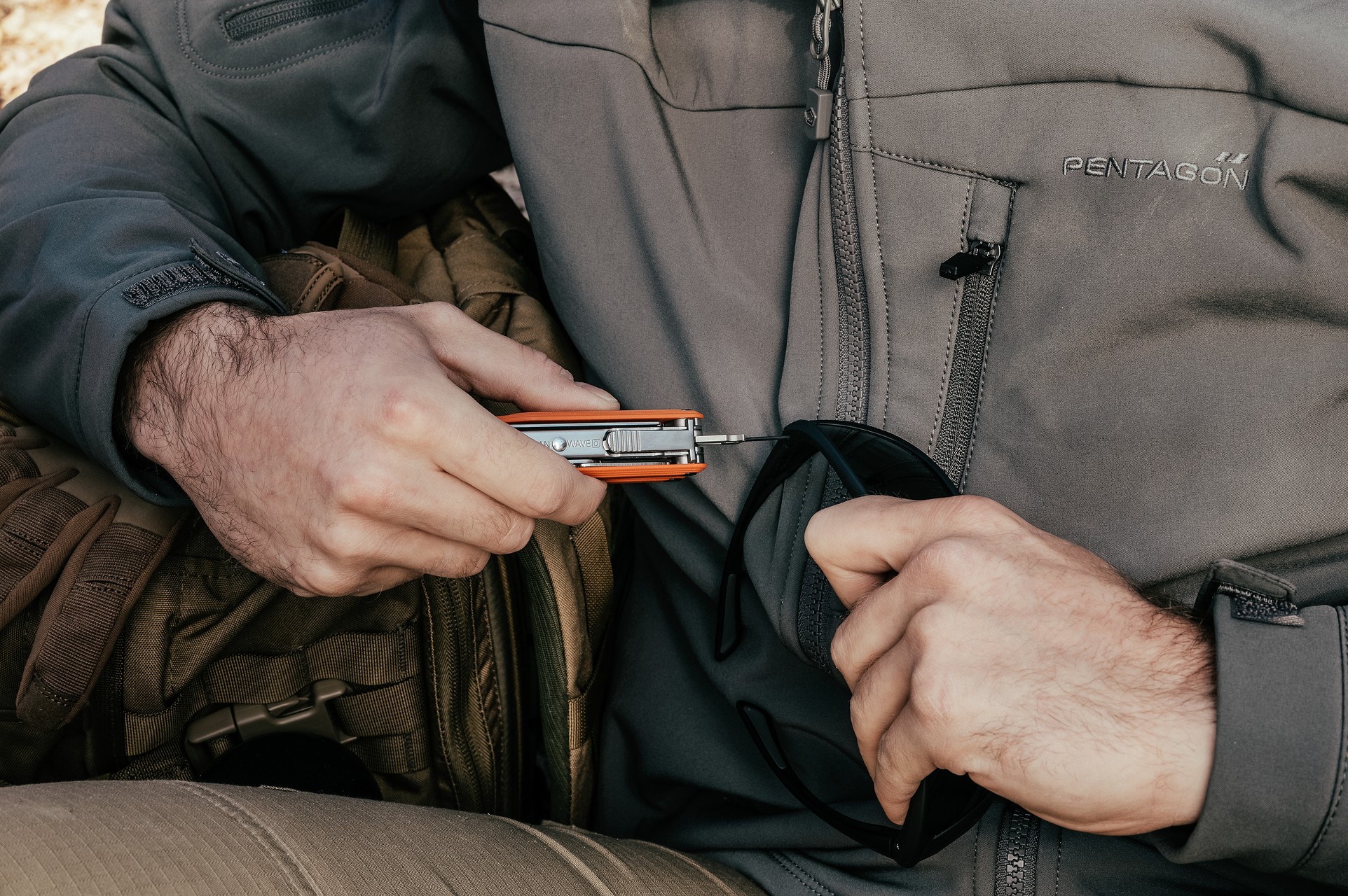 Multitool Leatherman Wave Alpha - Canyonland