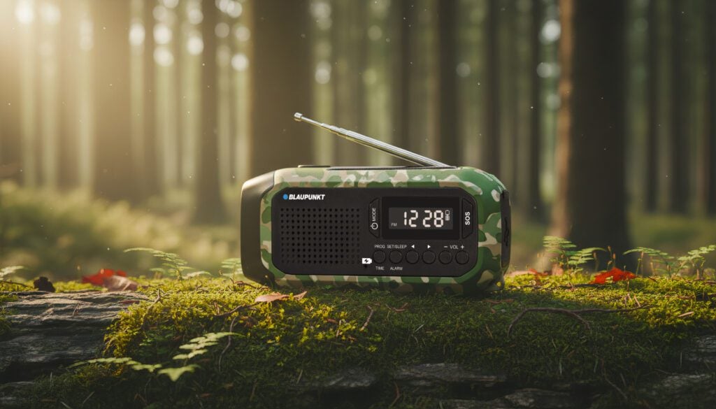 Radio d'emergenza Blaupunkt ER20 - Green Camo