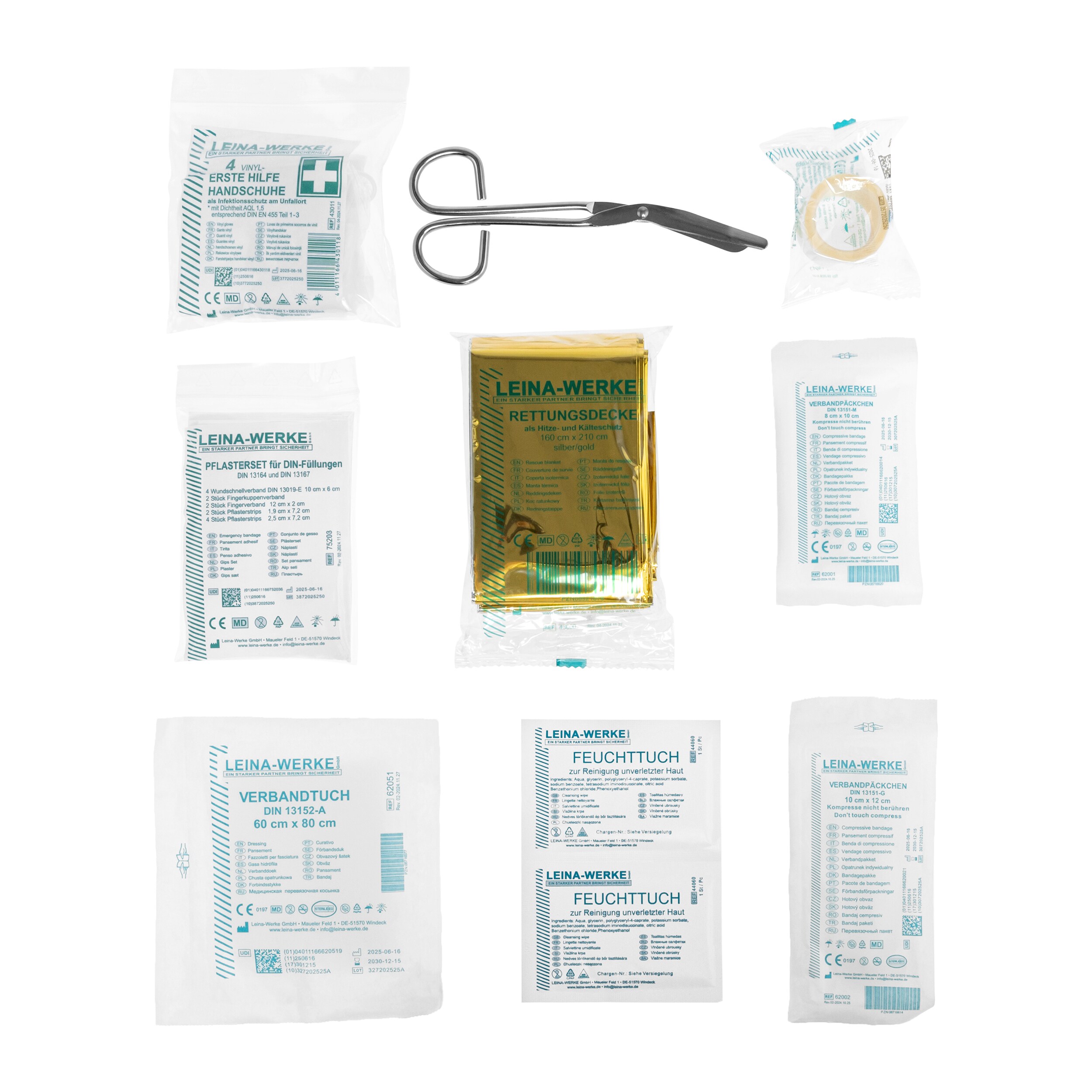 Kit di pronto soccorso impermeabile Vera - Orange