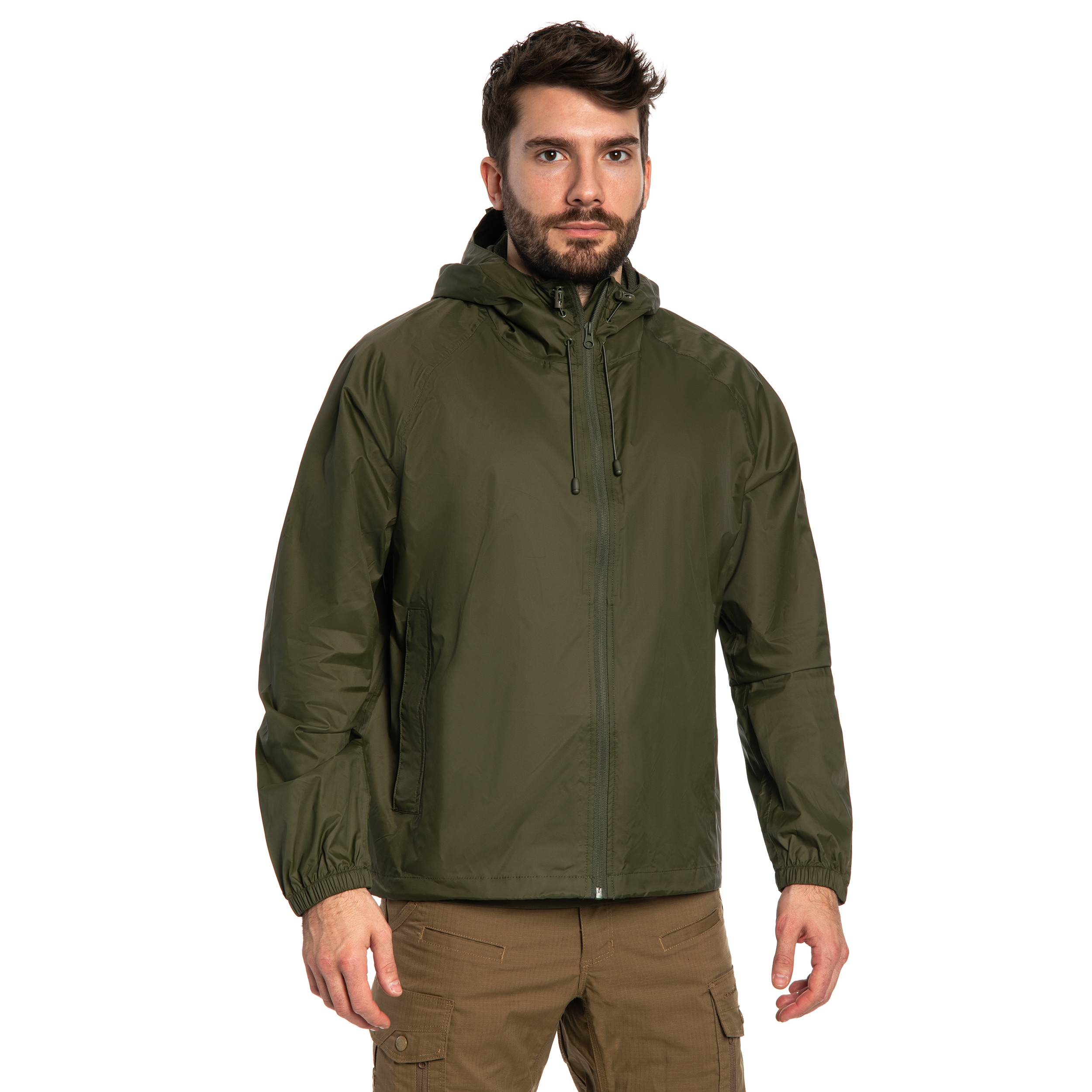 Giacca Mil-Tec Wet Weather Jacket Quickpack - Olive Drab