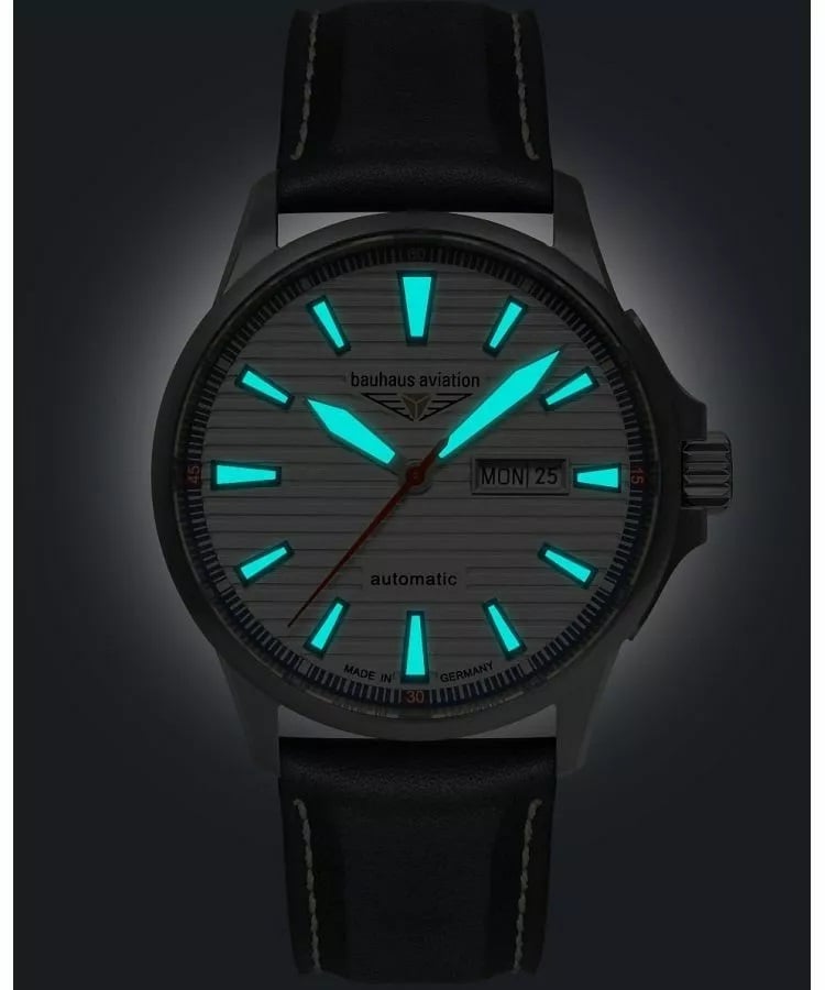 Orologio Bauhaus Aviation Automatic Titanium 28621