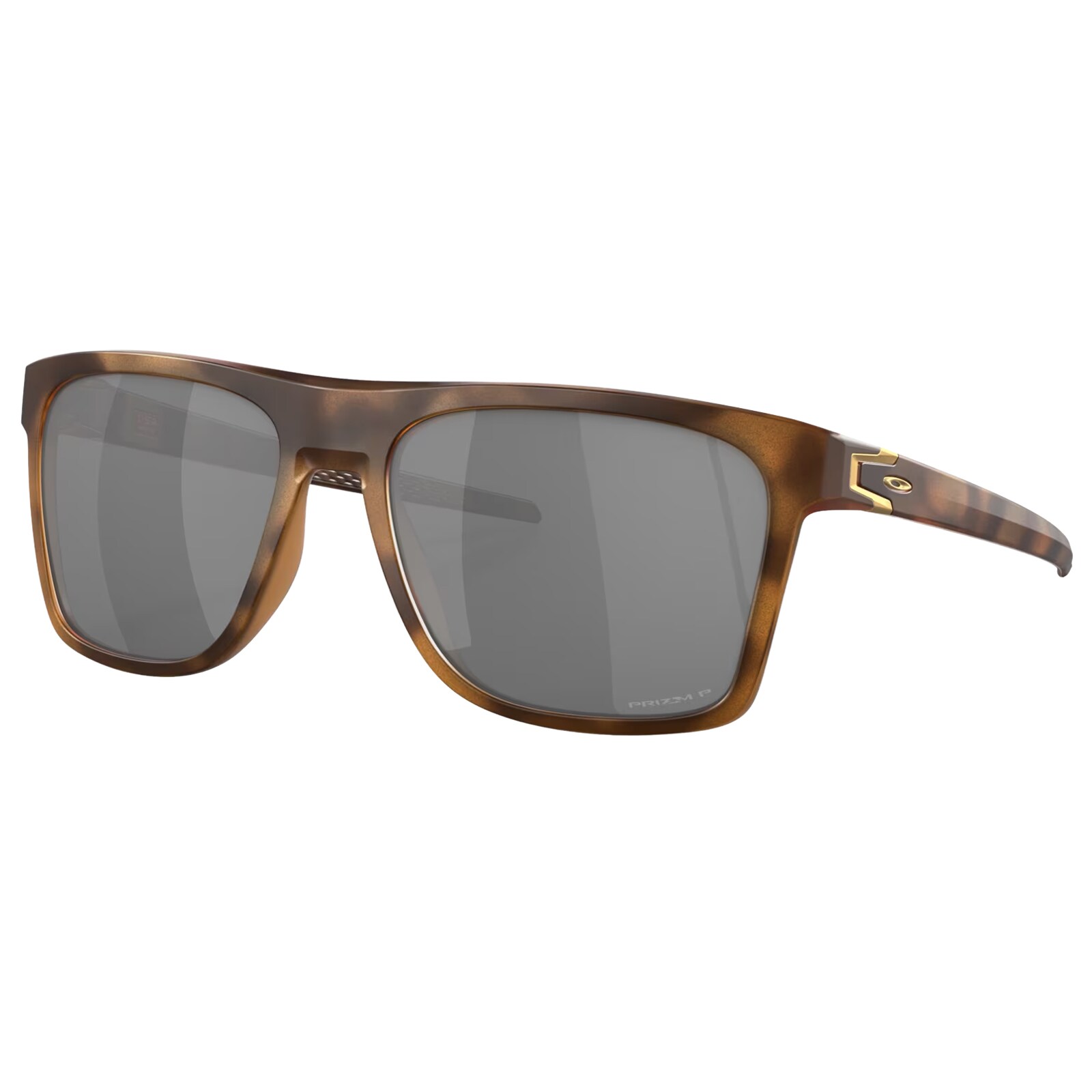 Occhiali da sole Oakley Leffingwell - Matte Brown Tortoise/Prizm Black Polarized