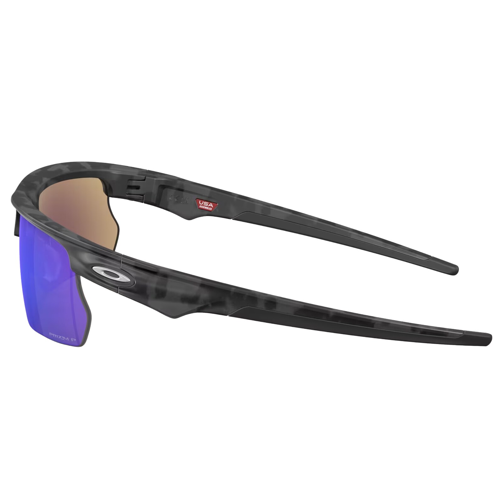 Occhiali da sole Oakley Sphaera - Matte Grey Camo/Prizm Sapphire Polarized
