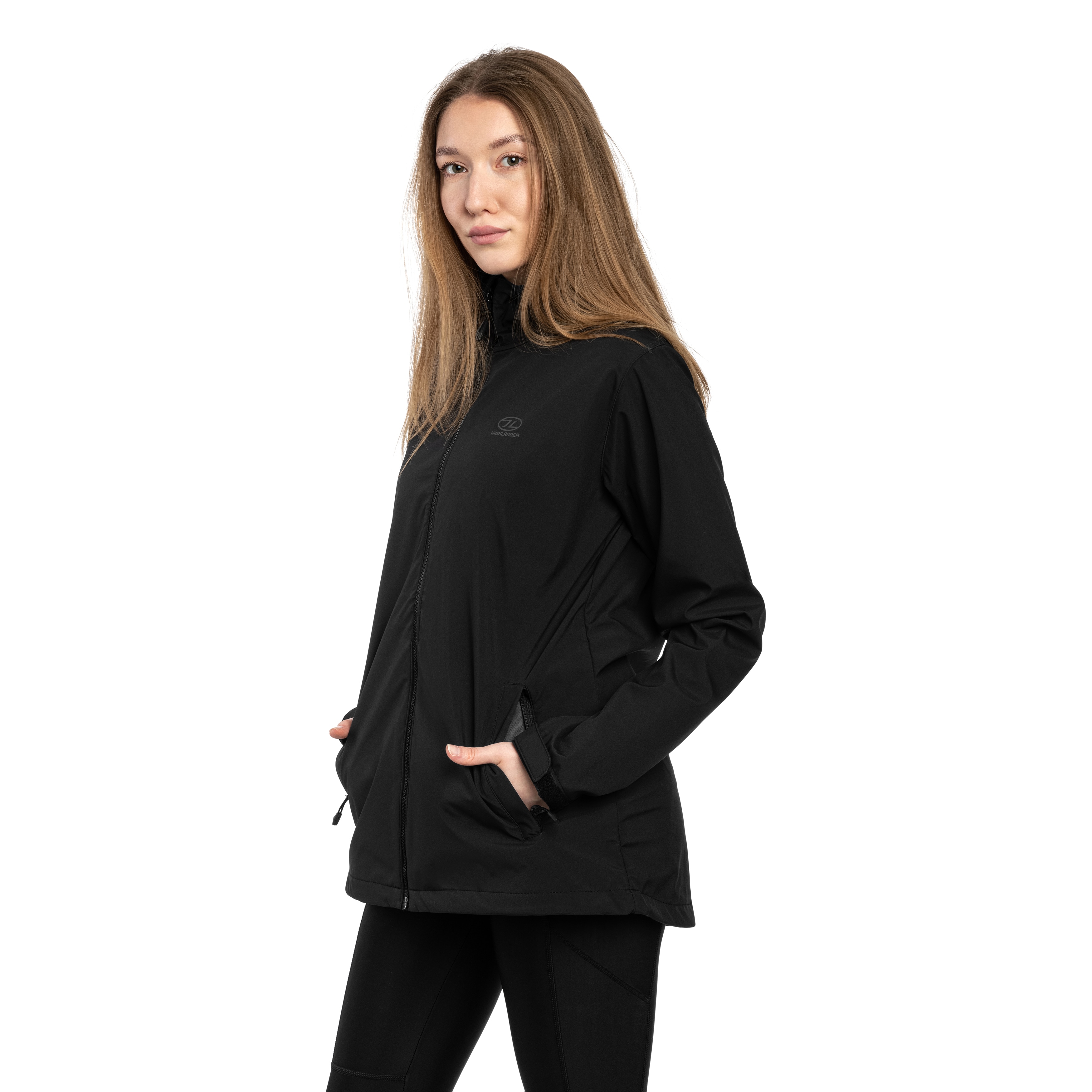 Giacca softshell da donna Highlander Outdoor Shield V2 - Black