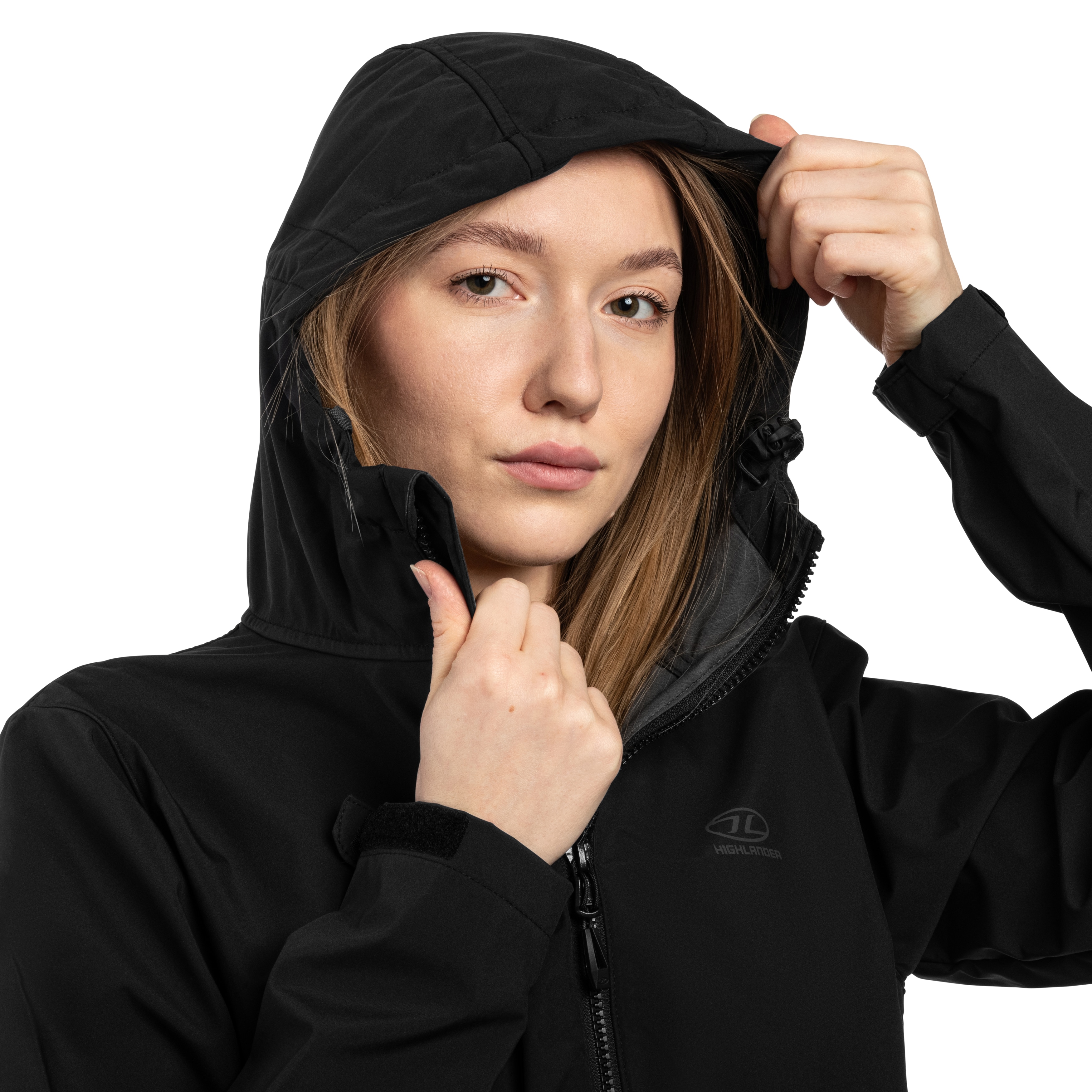 Giacca softshell da donna Highlander Outdoor Shield V2 - Black