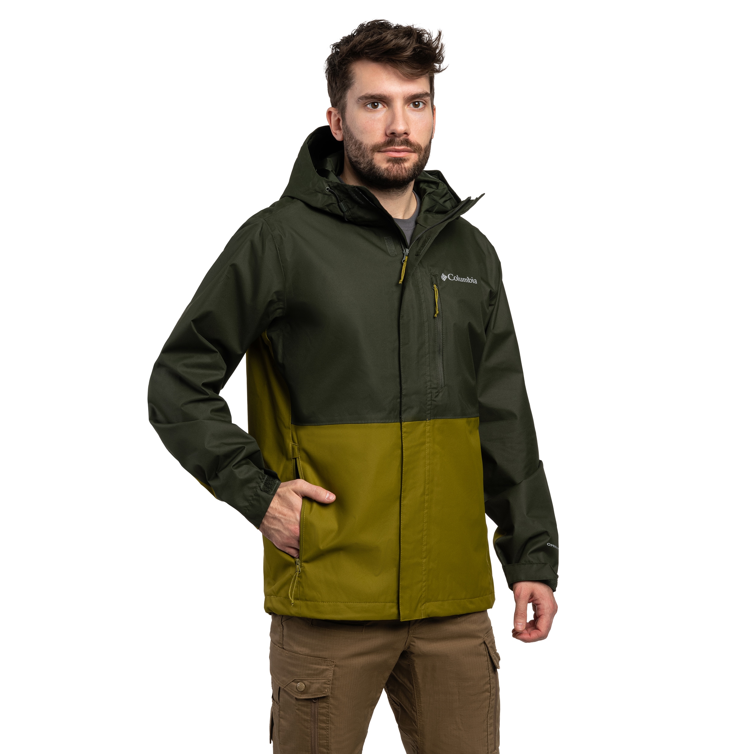 Giacca Columbia Hikebound II - Greenscape/Mossy Green