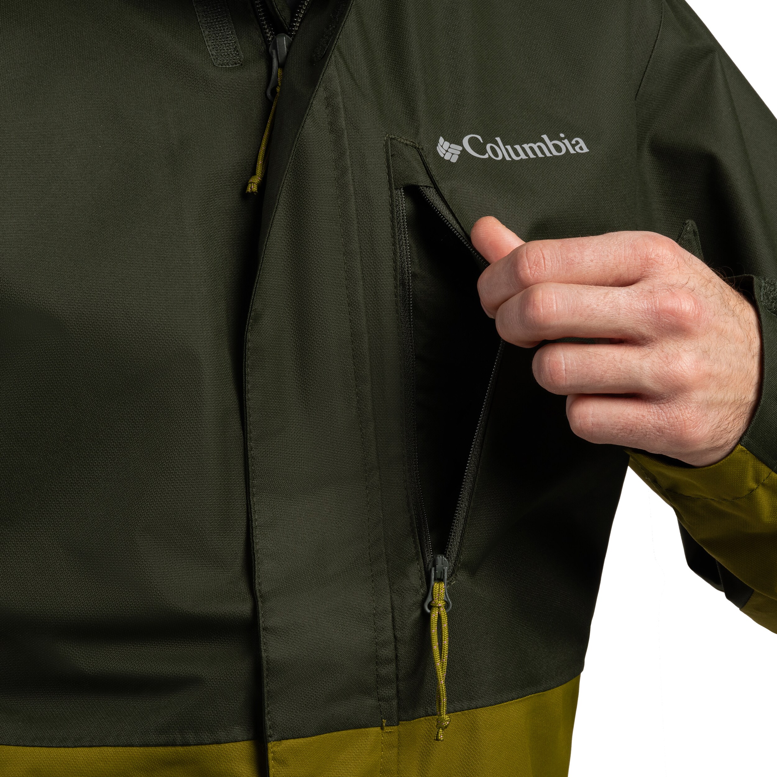 Giacca Columbia Hikebound II - Greenscape/Mossy Green