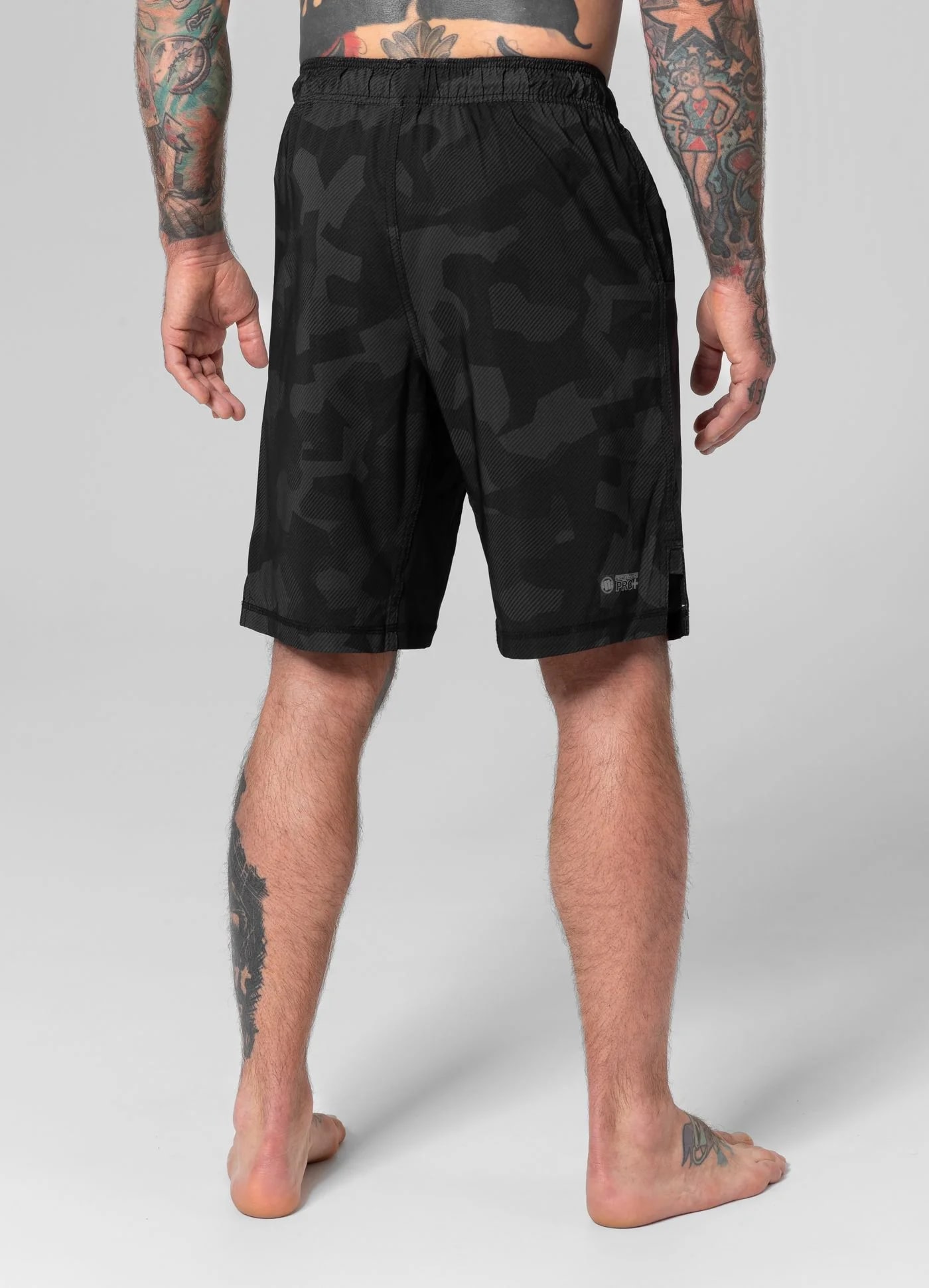 Shorts Pitbull Performance Pro Plus Hilltop - Black