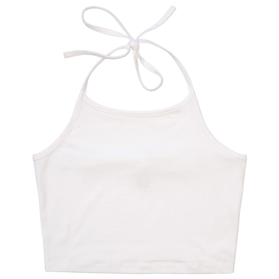 Top Neckholder da donna Brandit - White