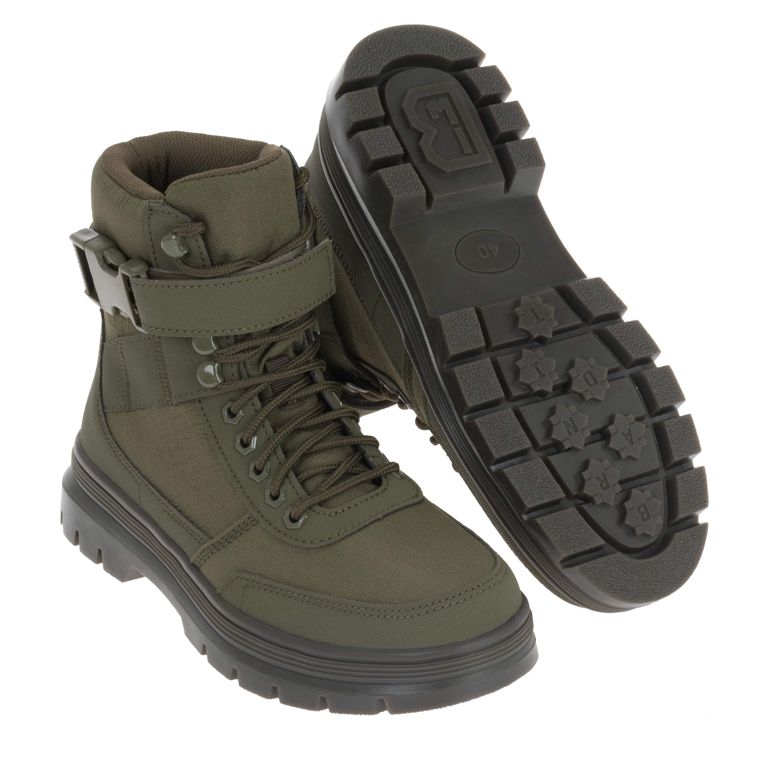 Scarponi tattici Brandit Tactical Boots Buckle - Olive