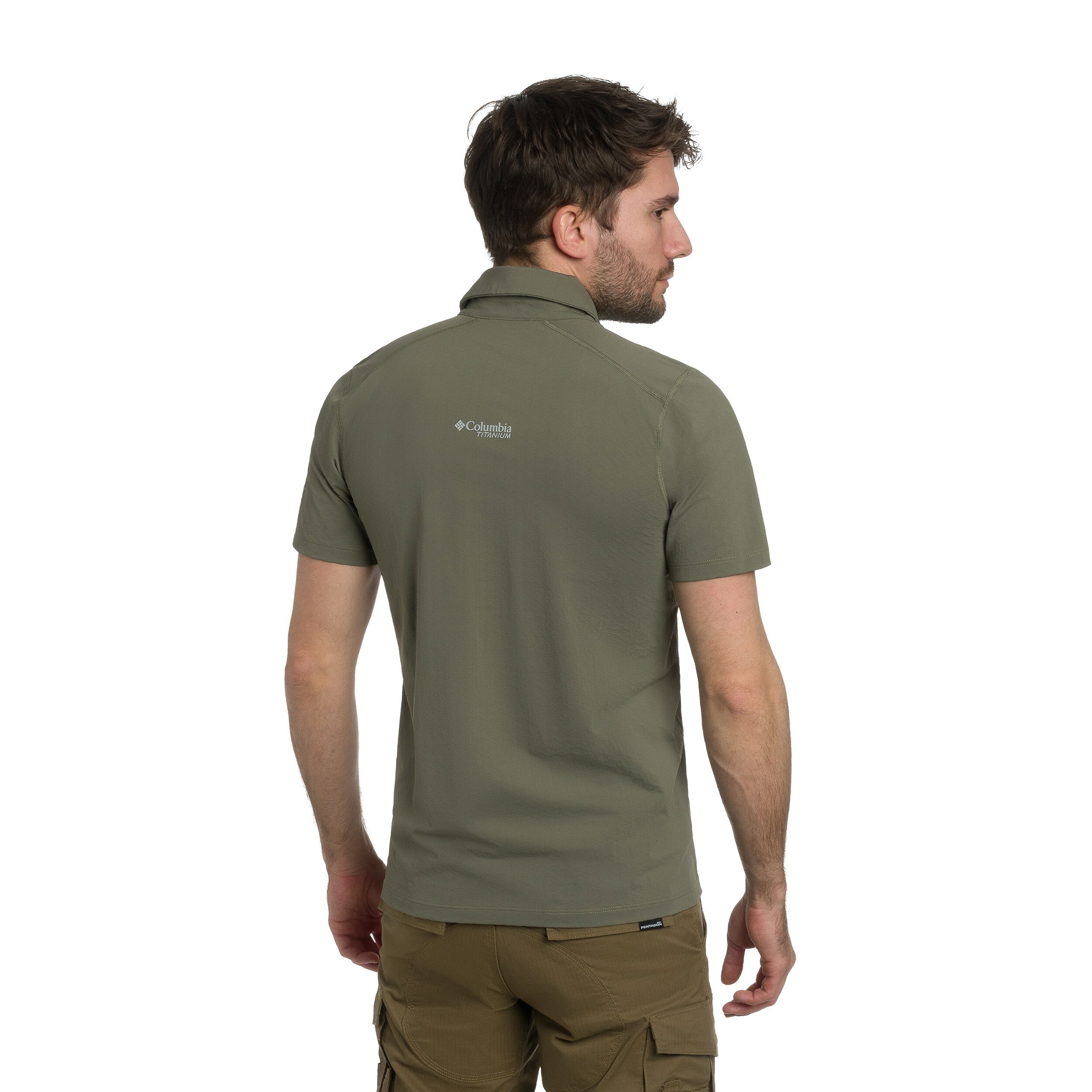 Polo termica Columbia Diamond Peak Pro - Stone Green