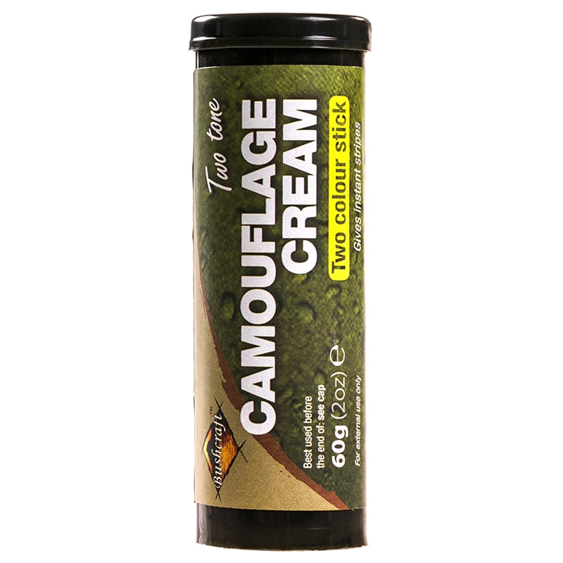 Vernice mimetica BCB Bushcraft 3 x 60 g - Nera/Verde